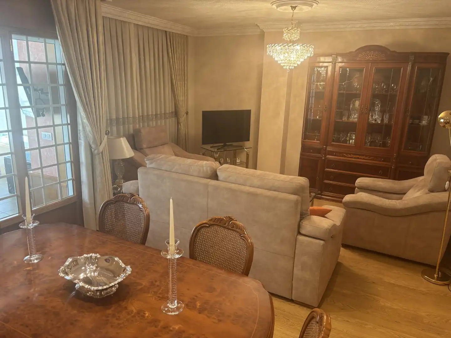 Sala d'estar de Pis en venda en Salamanca Capital amb Terrassa, Piscina i Balcó