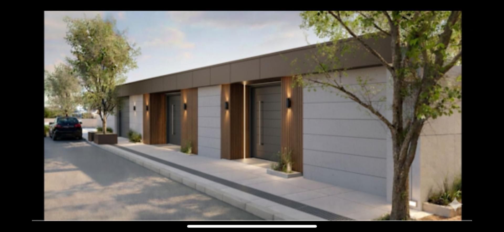 Exterior view of House or chalet for sale in El Burgo de Ebro  with Air Conditioner, Terrace and Swimming Pool