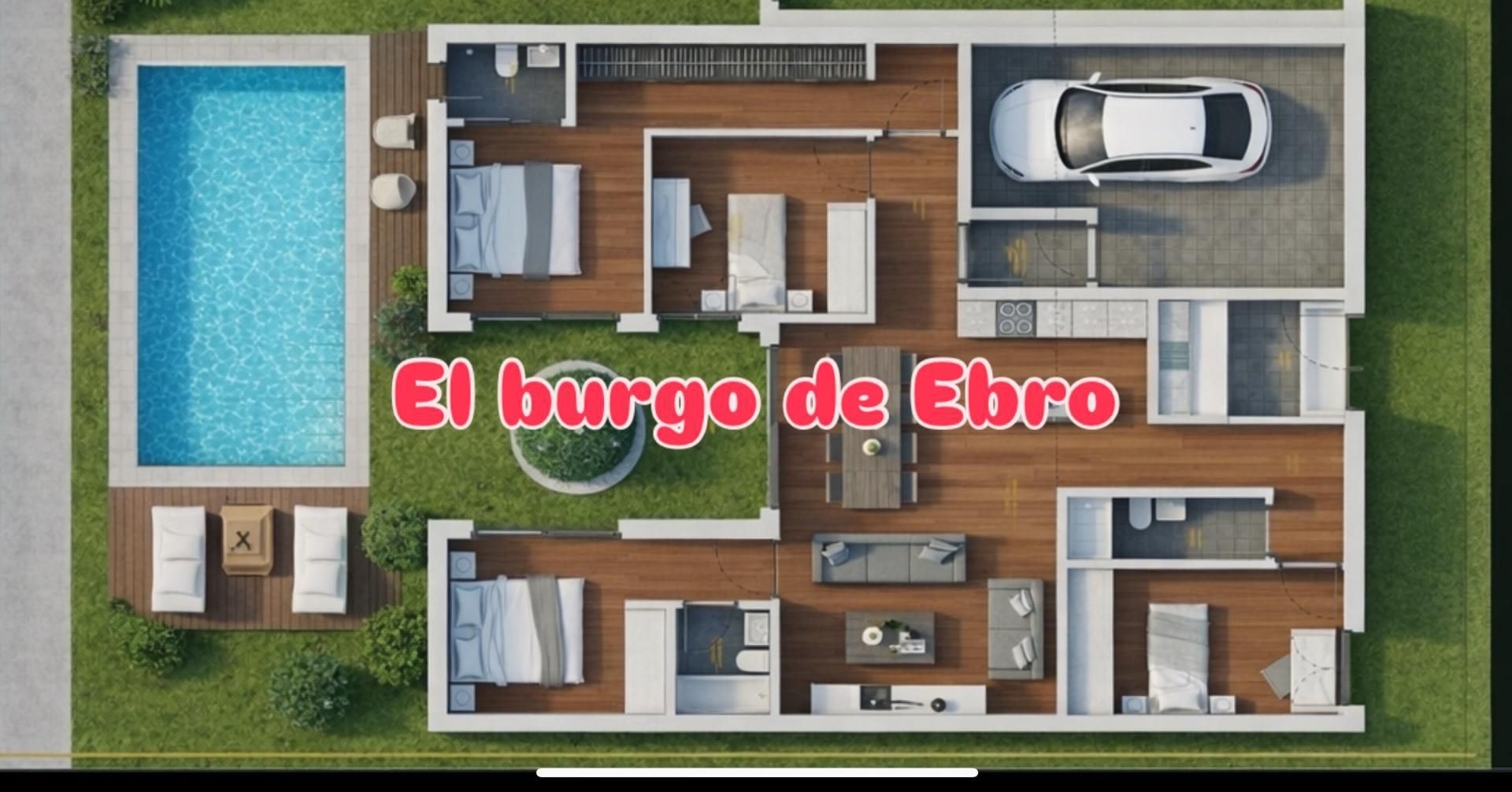 Casa o chalet en venta en El Burgo de Ebro con Aire acondicionado, Terraza y Piscina