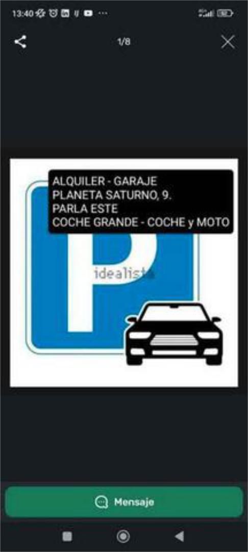 Parking of Garage to rent in Parla