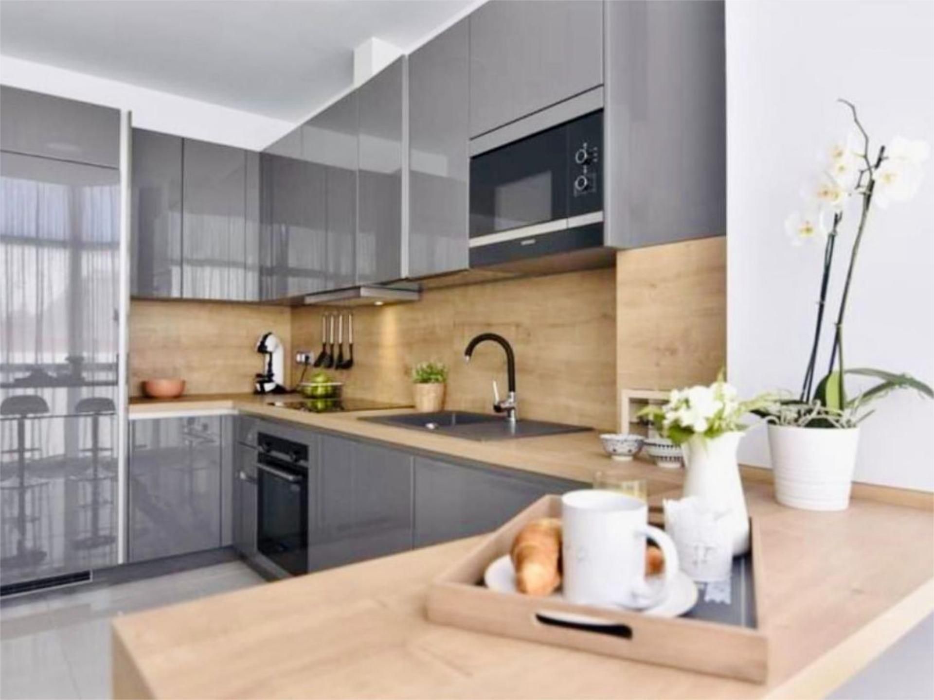 Kitchen of Flat to rent in Telde  with Furnished
