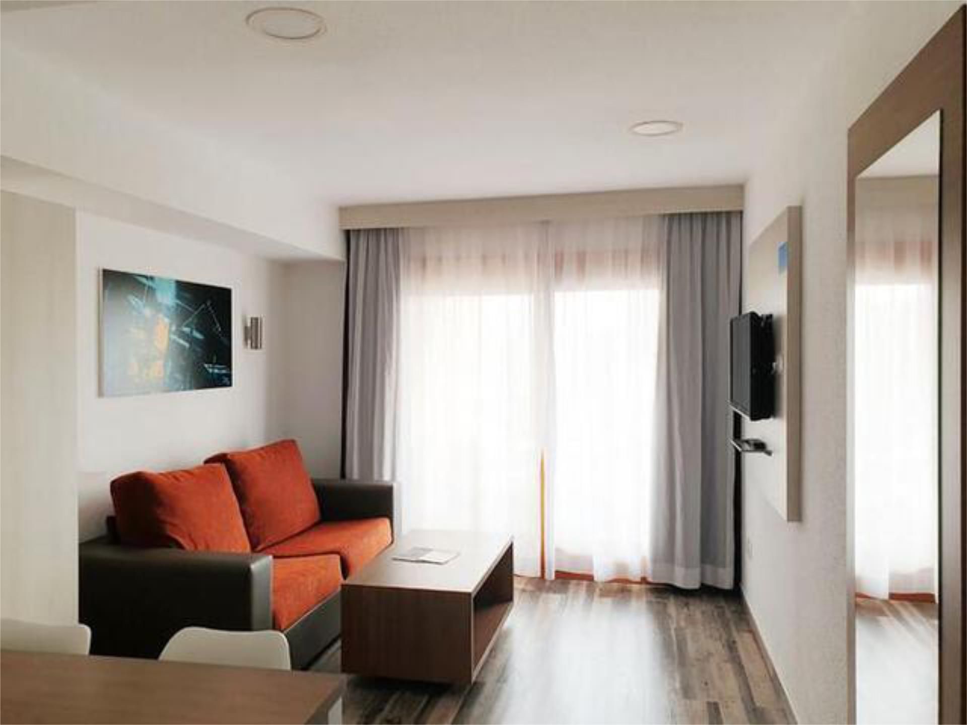 Wohnzimmer von Wohnungen zum verkauf in Malpartida de Plasencia mit Heizung, Privatgarten und Terrasse