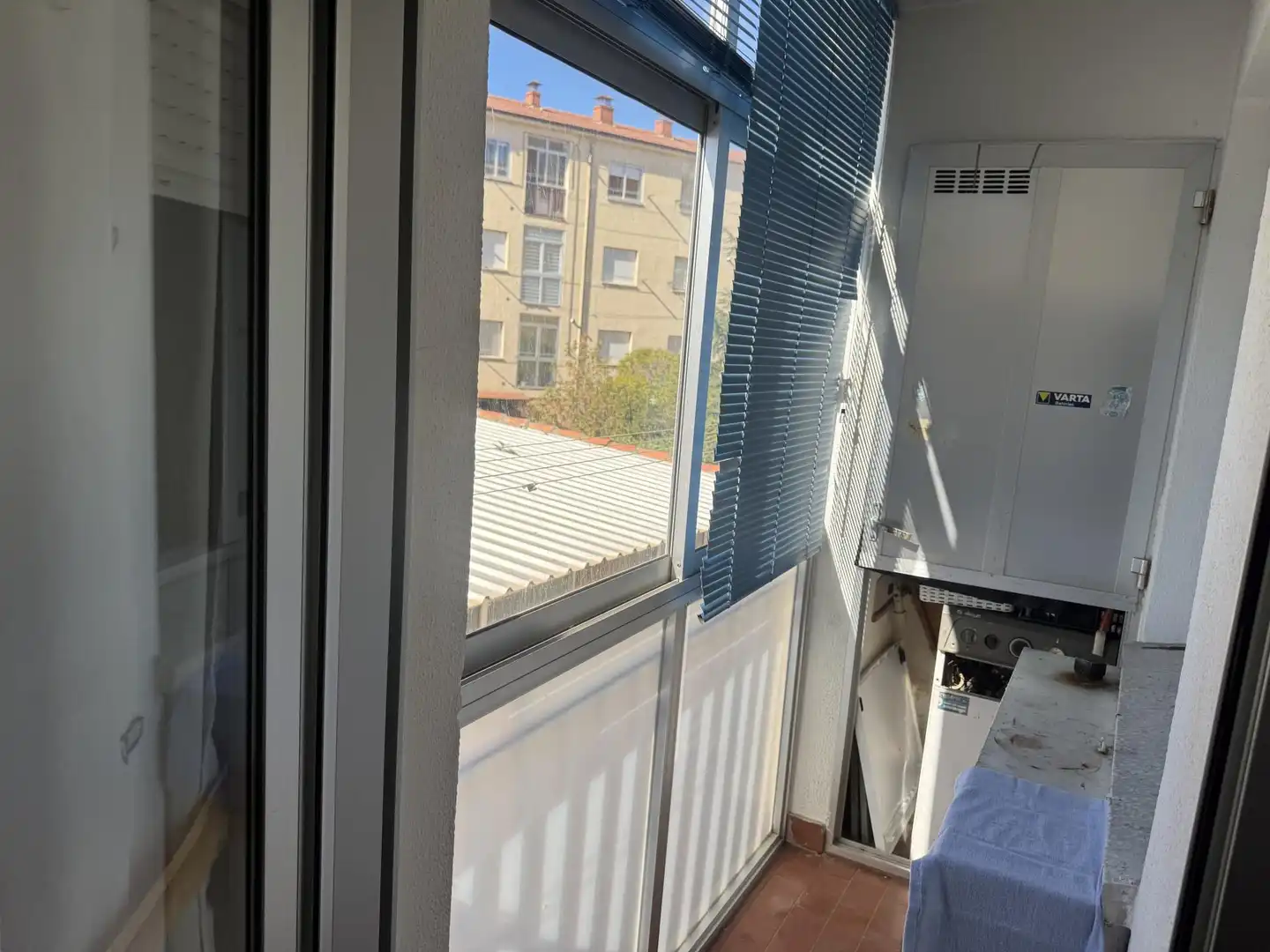 Terrasse von Wohnung zum Verkauf in Santa María del Páramo mit Heizung, Parkett und Terrasse