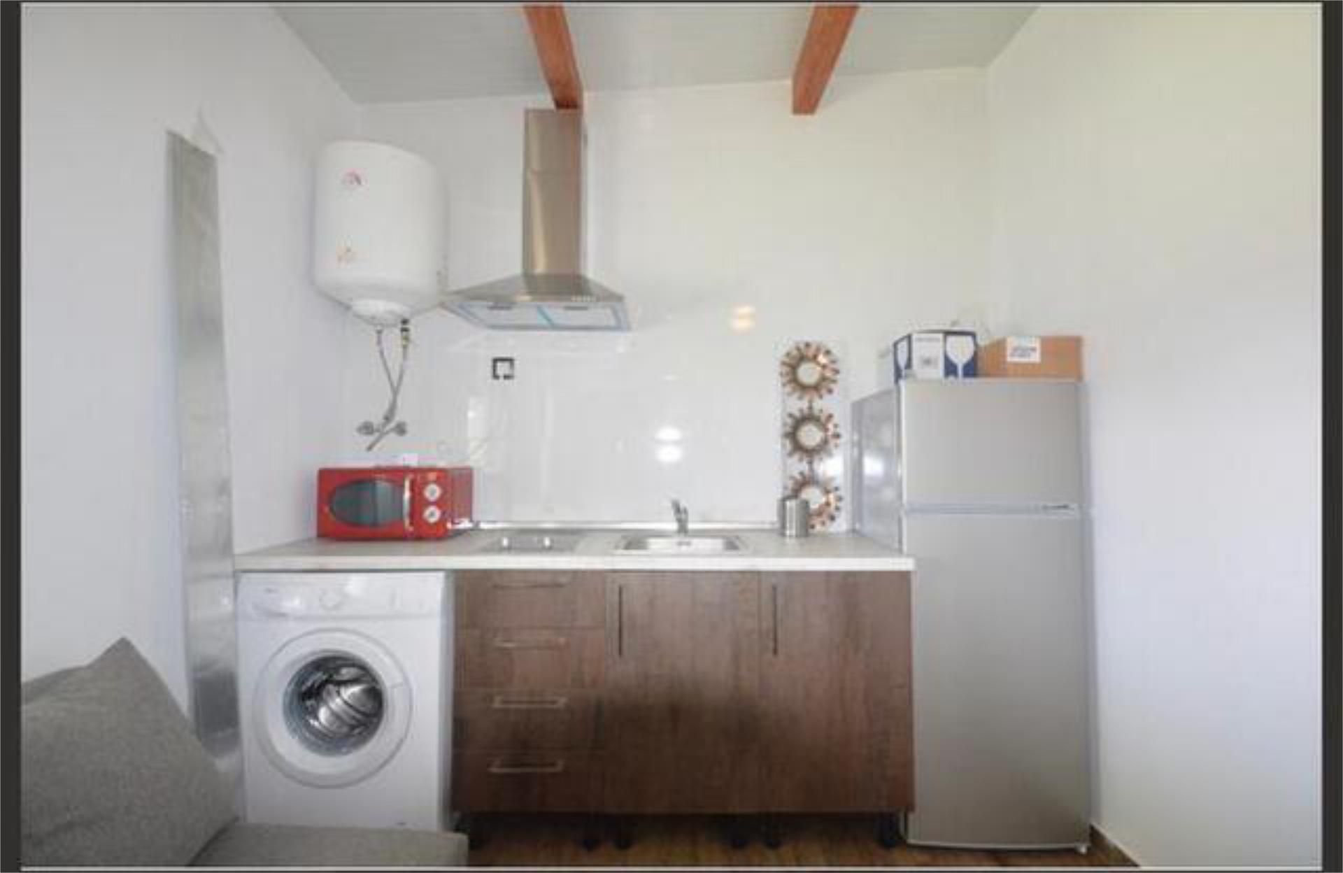Cocina de Apartamento de alquiler en Vejer de la Frontera con Calefacción, Jardín privado y Terraza