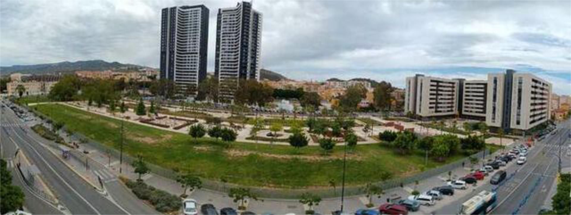 Exterior view of Flat to rent in Málaga Capital  with Heating, Private garden and Terrace