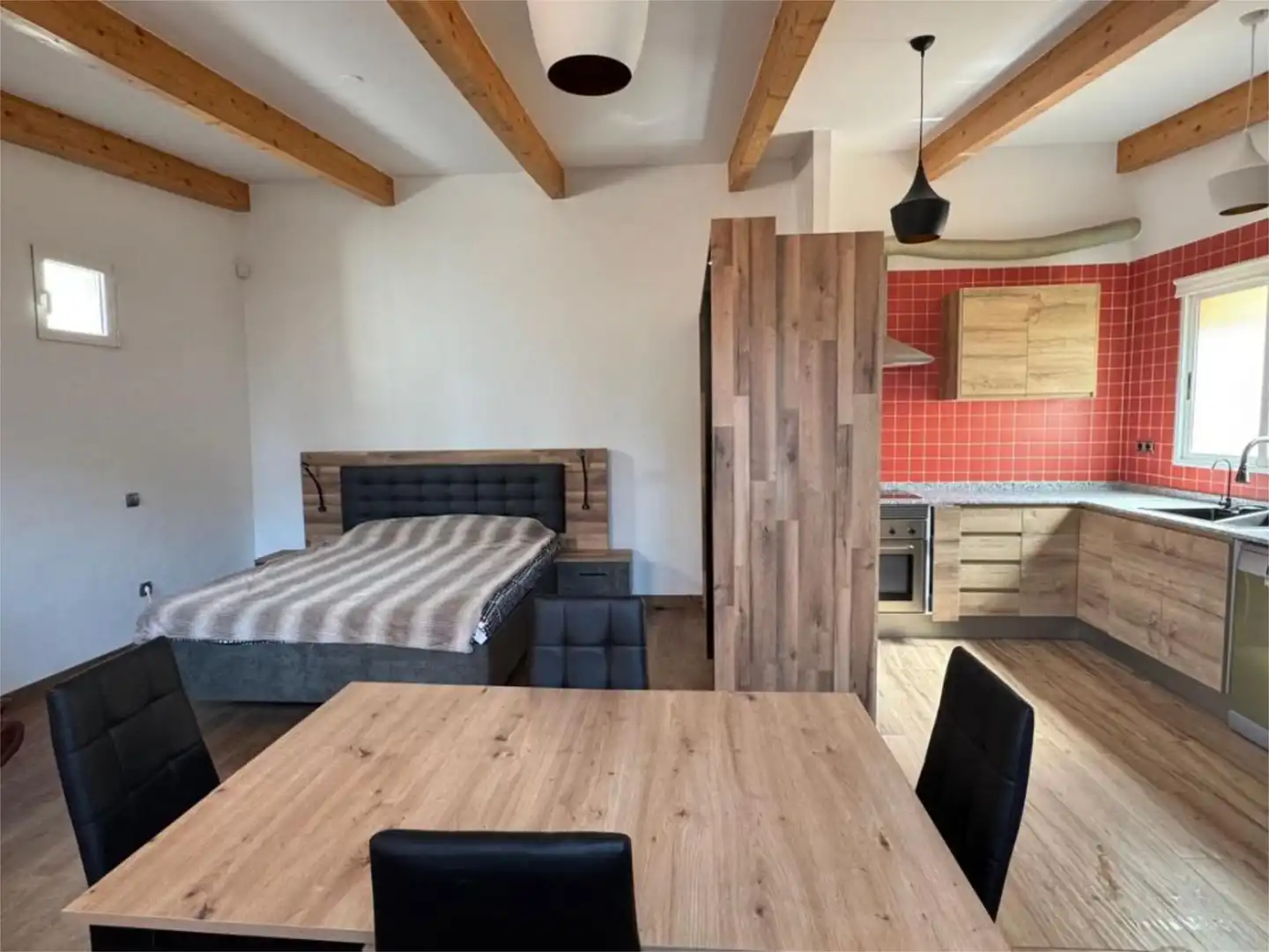 Wohnung zur Miete in Carrer D'en Bou, 8, El Mercat Schlafzimmer von Wohnung zur Miete in Valencia Capital mit Klimaanlage und Terrasse
