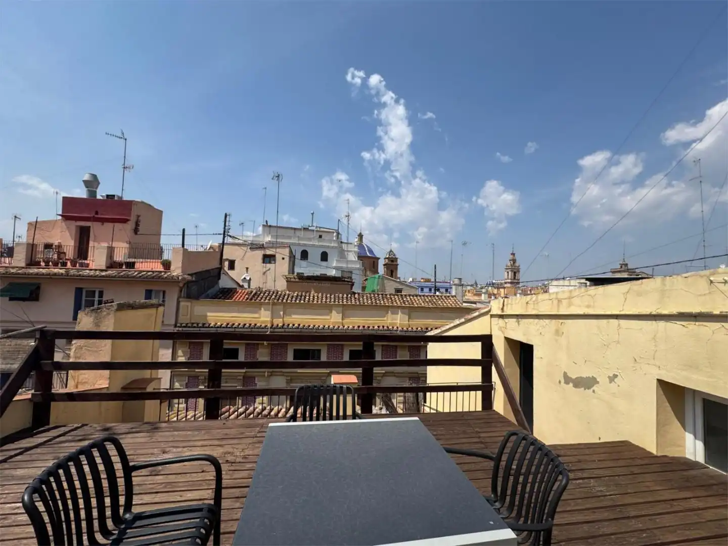Wohnung zur Miete in Carrer D'en Bou, 8, El Mercat Terrasse von Wohnung zur Miete in Valencia Capital mit Klimaanlage und Terrasse