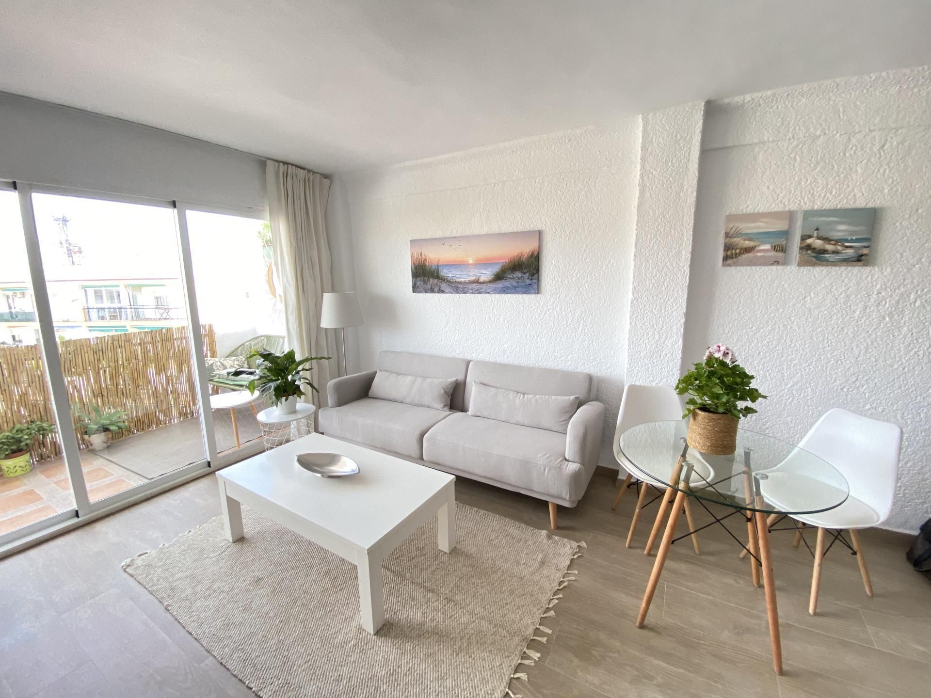 Living room of Flat for sale in Jávea / Xàbia  with Furnished, Community parking and Balcony