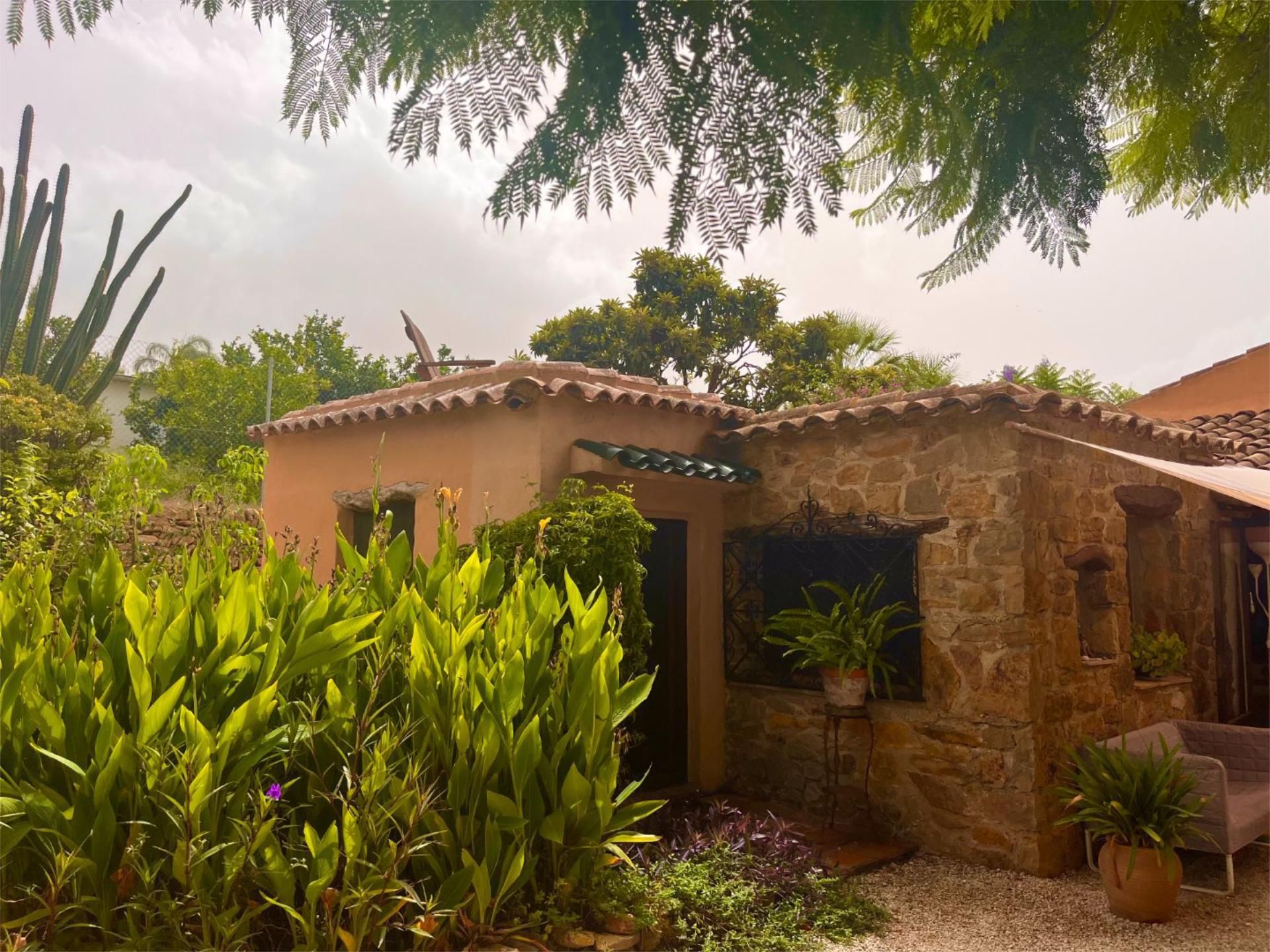 Vista exterior de Finca rústica de lloguer en Dénia amb Calefacció, Jardí privat i Terrassa
