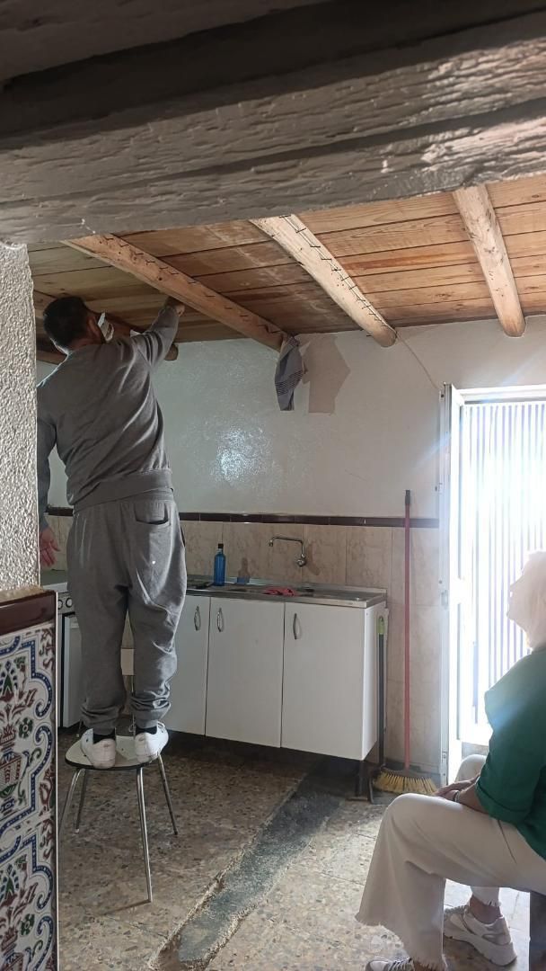 Cuina de Casa adosada en venda en Montemolín amb Traster