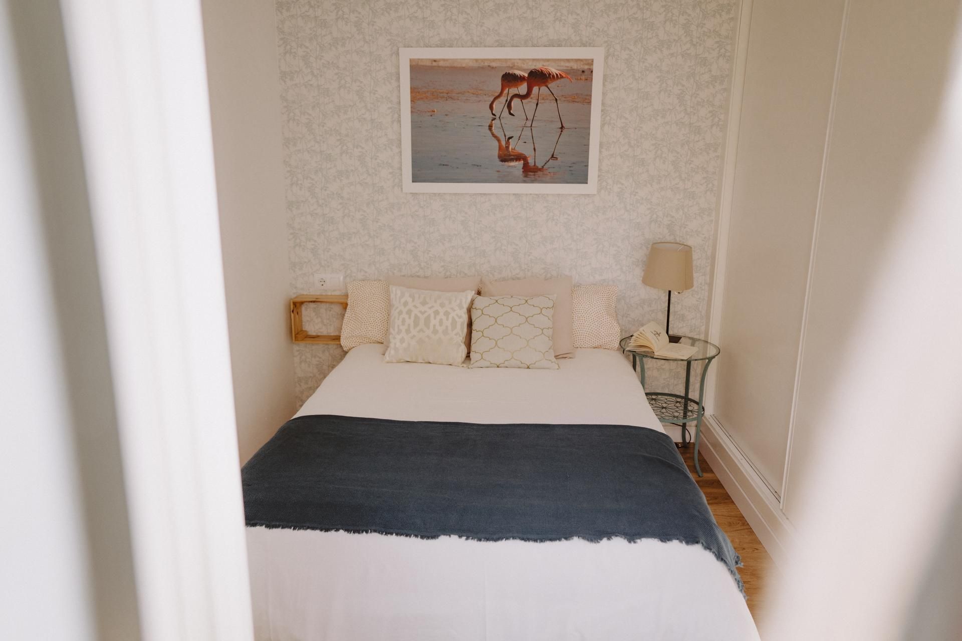 Bedroom of Flat to rent in Villamanrique de la Condesa  with Air Conditioner, Heating and Parquet flooring