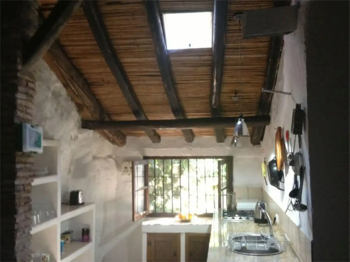 Cocina de Finca rústica en venta en Grazalema con Jardín privado, Terraza y Amueblado