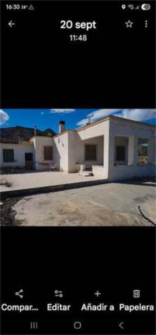 Exterior view of Single-family semi-detached for sale in Aspe