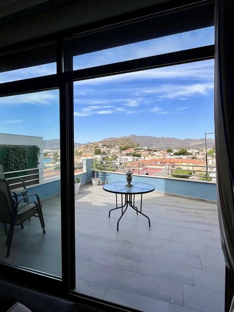 Terrace of Flat for rent in Pulpí  with Terrace, Storage room and Furnished