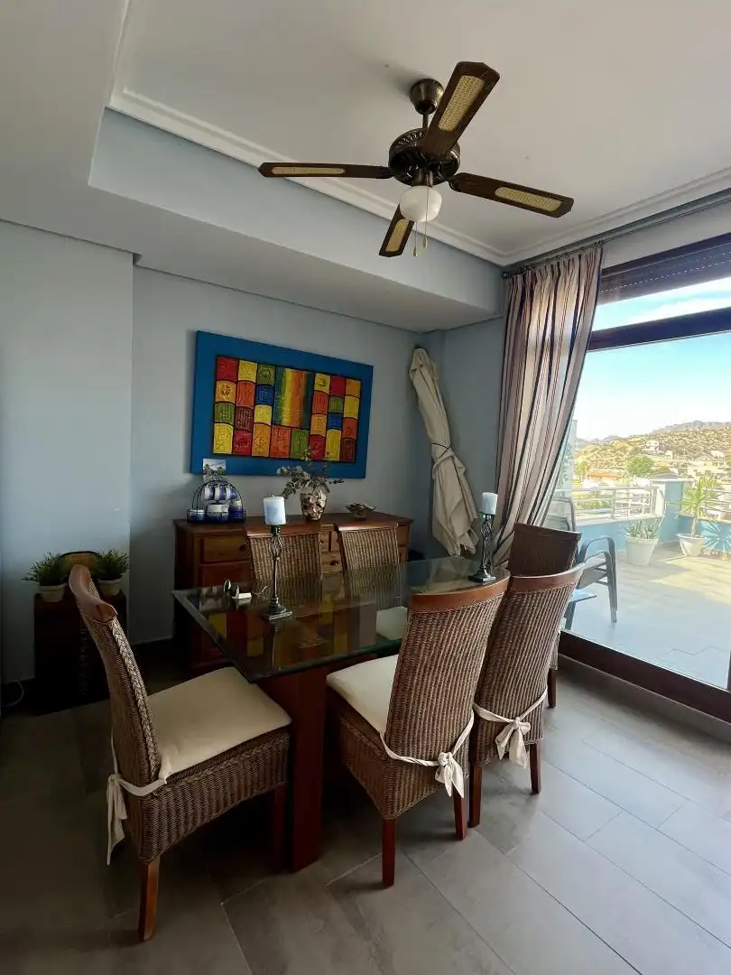 Dining room of Flat for rent in Pulpí  with Terrace, Storage room and Furnished