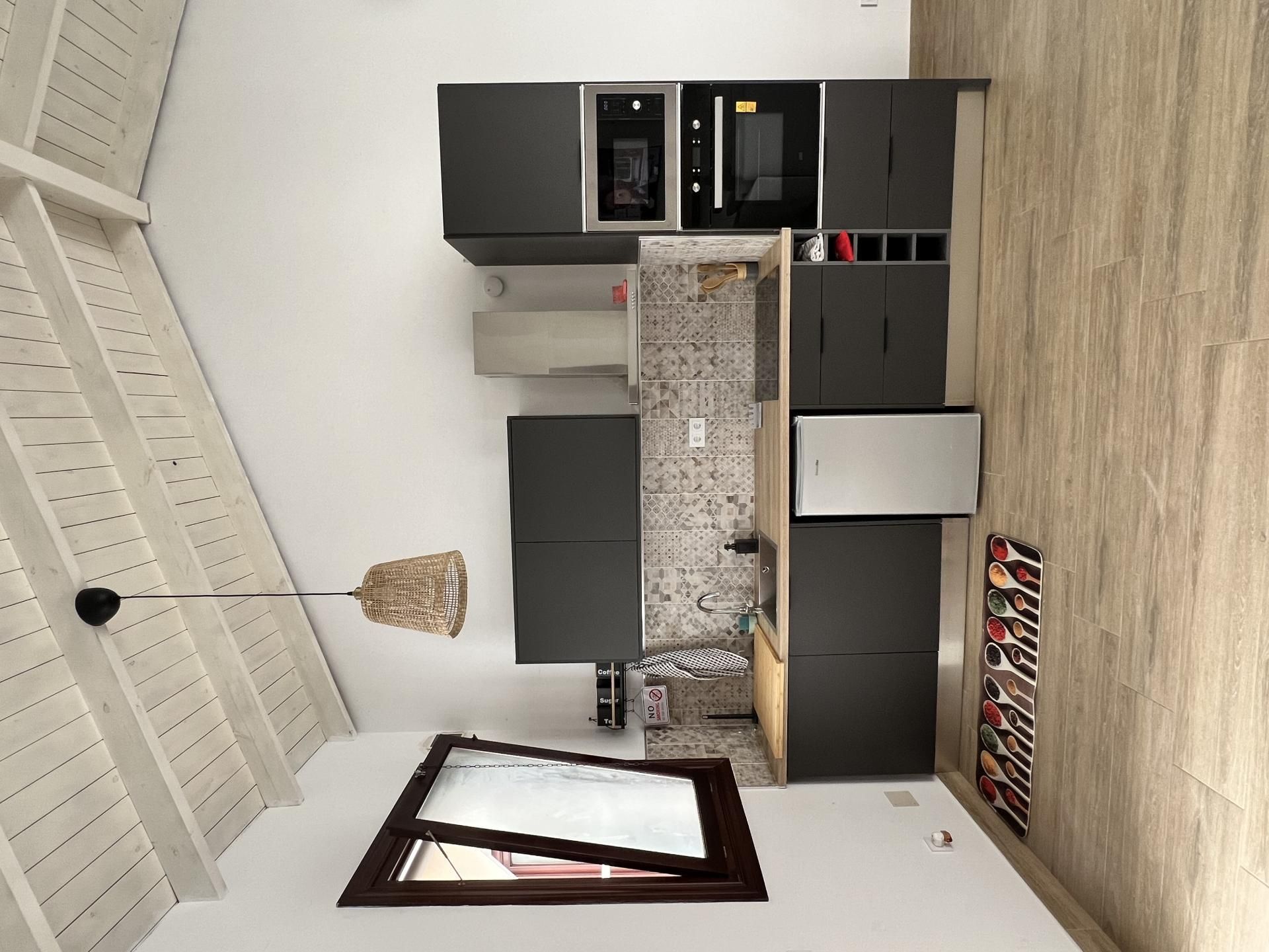 Cocina de Apartamento en venta en Jerez de la Frontera con Aire acondicionado
