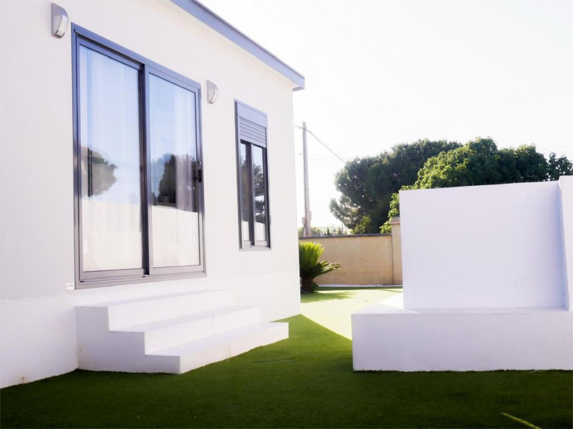 Terrace of Flat to rent in Chiclana de la Frontera  with Air Conditioner, Private garden and Swimming Pool