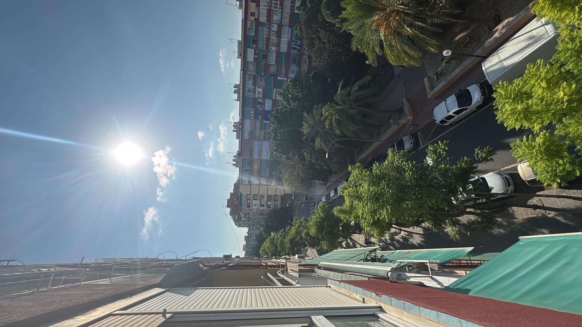 Vista exterior de Piso de alquiler en Alicante / Alacant con Aire acondicionado, Calefacción y Terraza