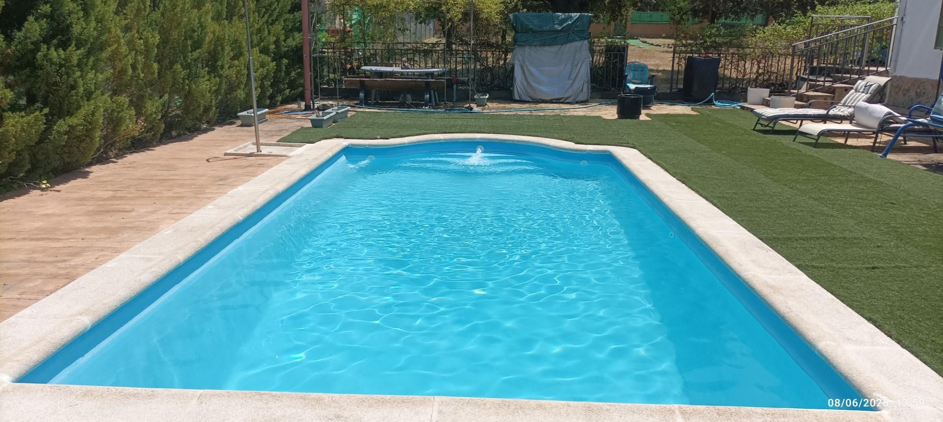 Swimming pool of House or chalet for sale in Maello  with Heating, Private garden and Terrace