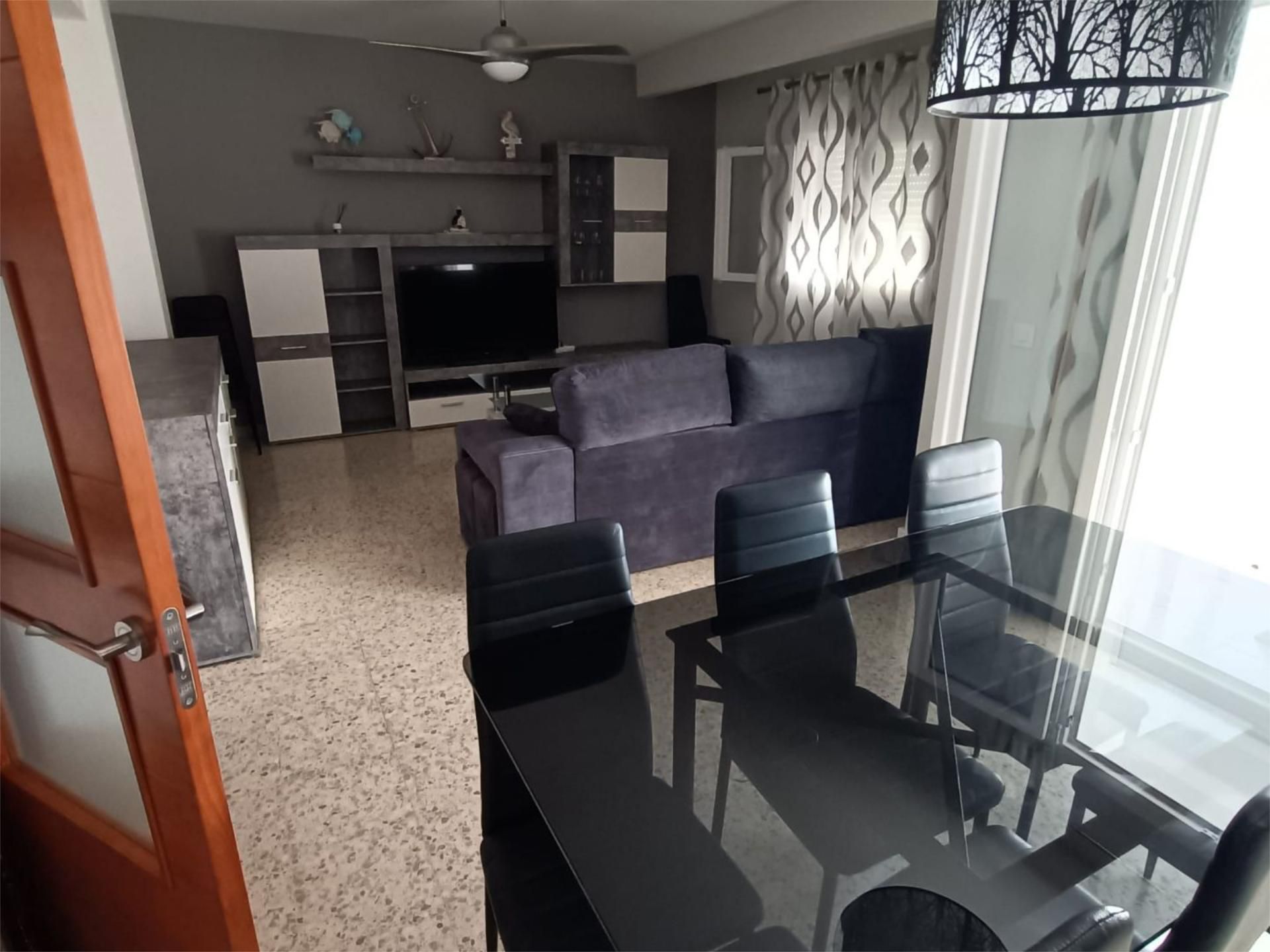 Sala d'estar de Pis en venda en Chipiona amb Terrassa i Moblat