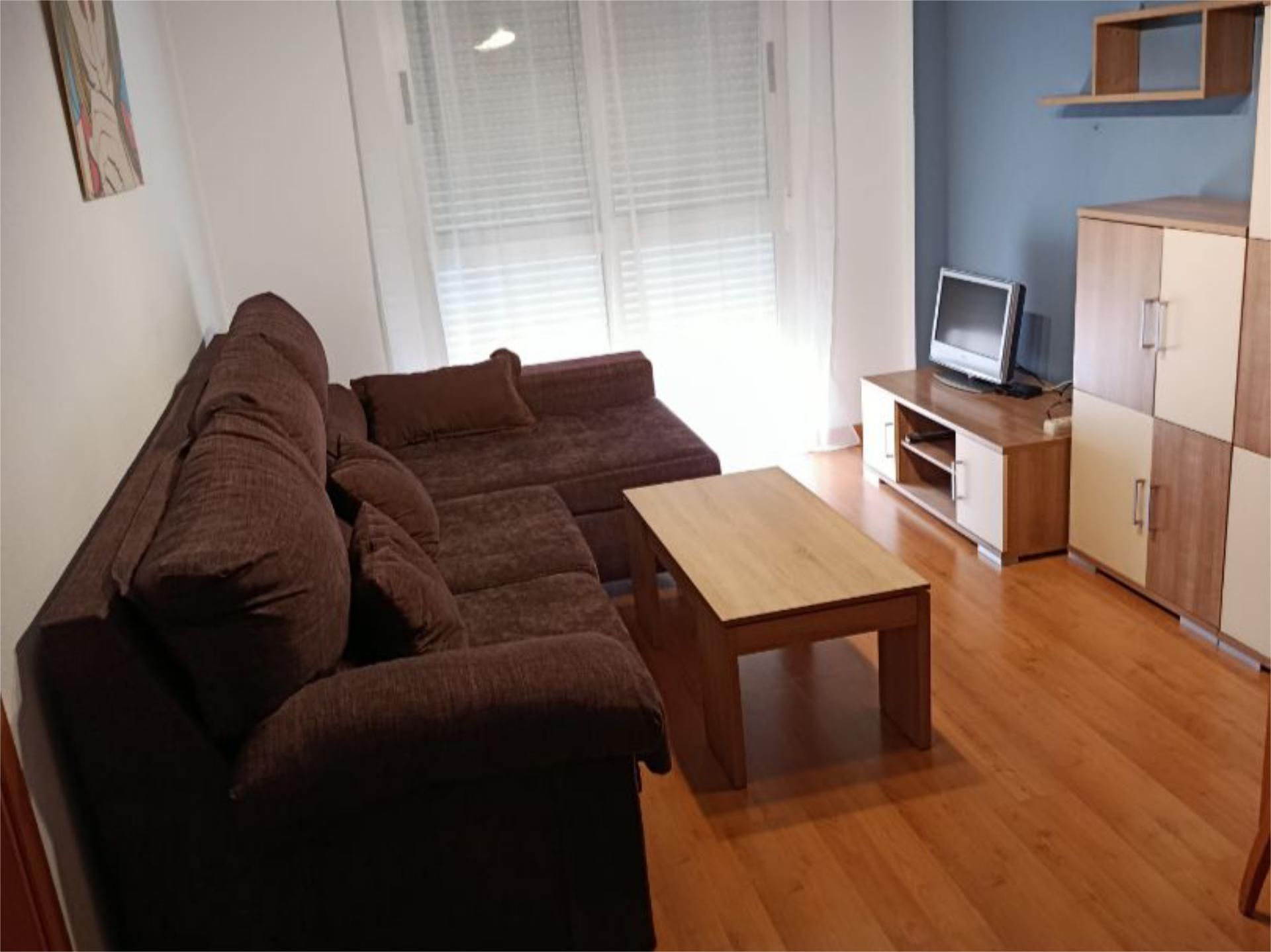 Living room of Flat to rent in  Murcia Capital  with Air Conditioner, Parquet flooring and Furnished