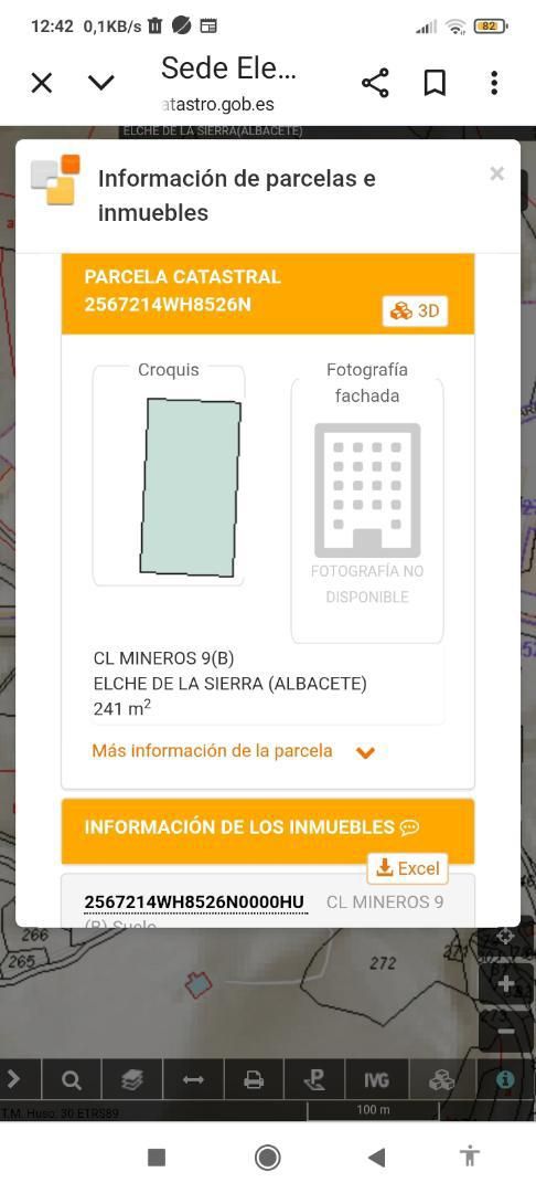 Aparcament de Residencial en venda en Elche de la Sierra