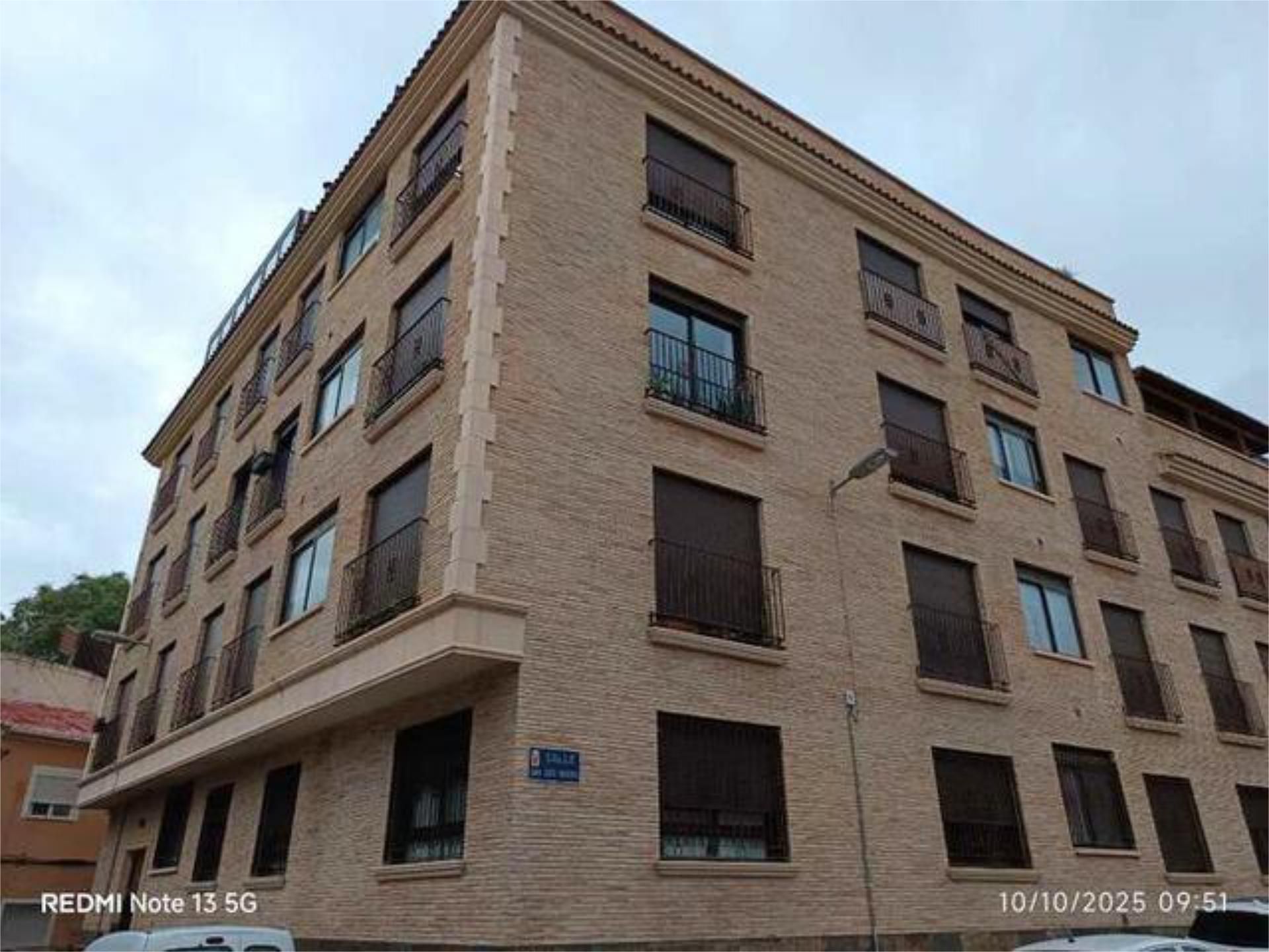 Exterior view of Flat to rent in  Murcia Capital  with Storage room