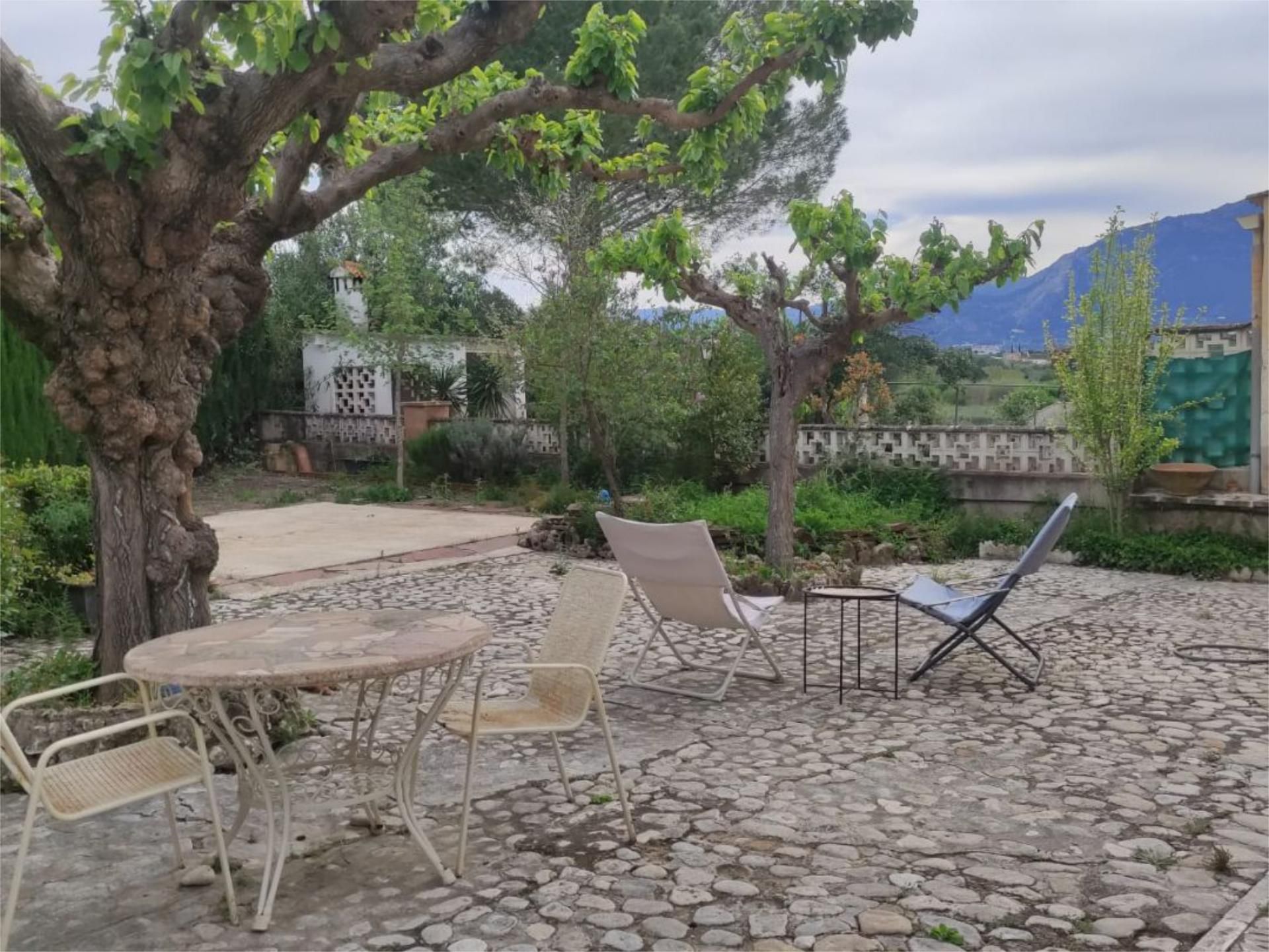 Jardí de Casa adosada en venda en Benimarfull amb Terrassa