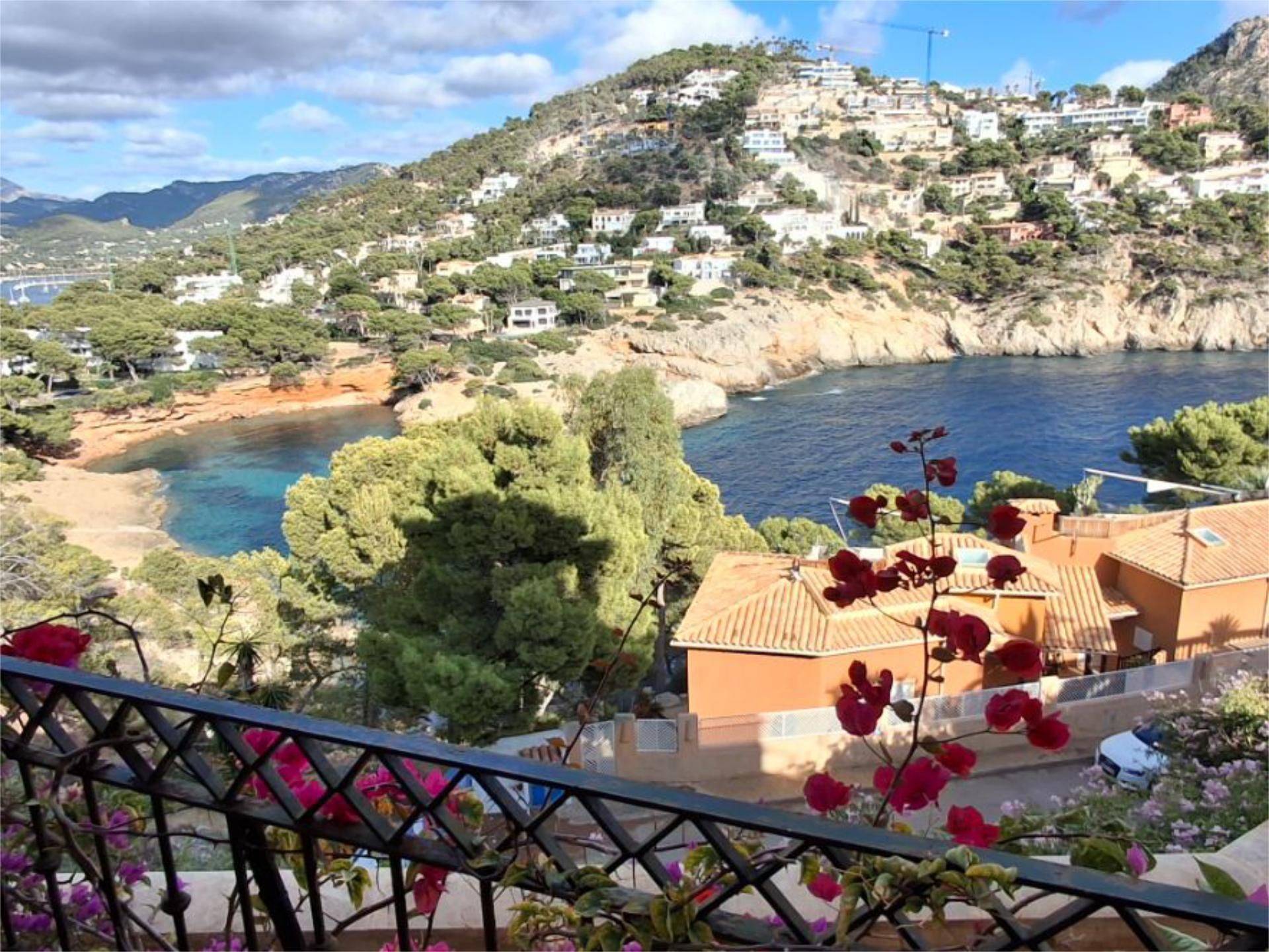 Exterior view of Flat for sale in Andratx  with Air Conditioner, Terrace and Swimming Pool