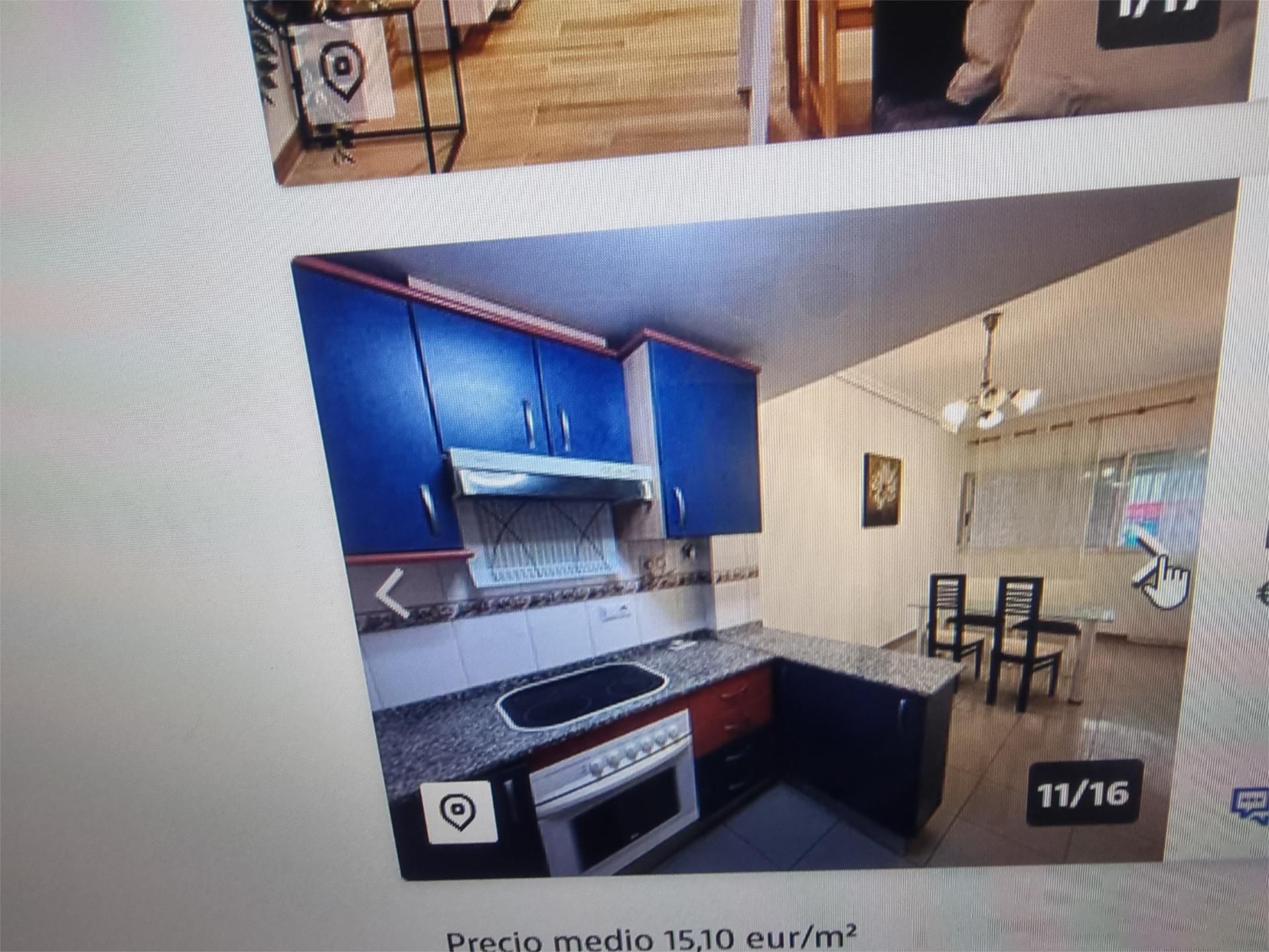 Cuina de Pis de lloguer en Alicante / Alacant amb Forn i Rentadora