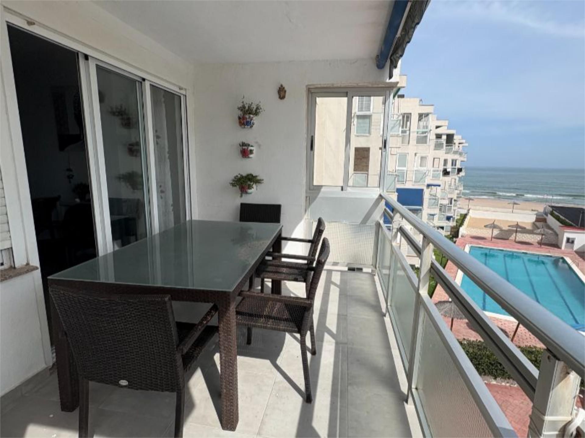 Balcony of Flat for sale in  Valencia Capital  with Terrace, Swimming Pool and Balcony
