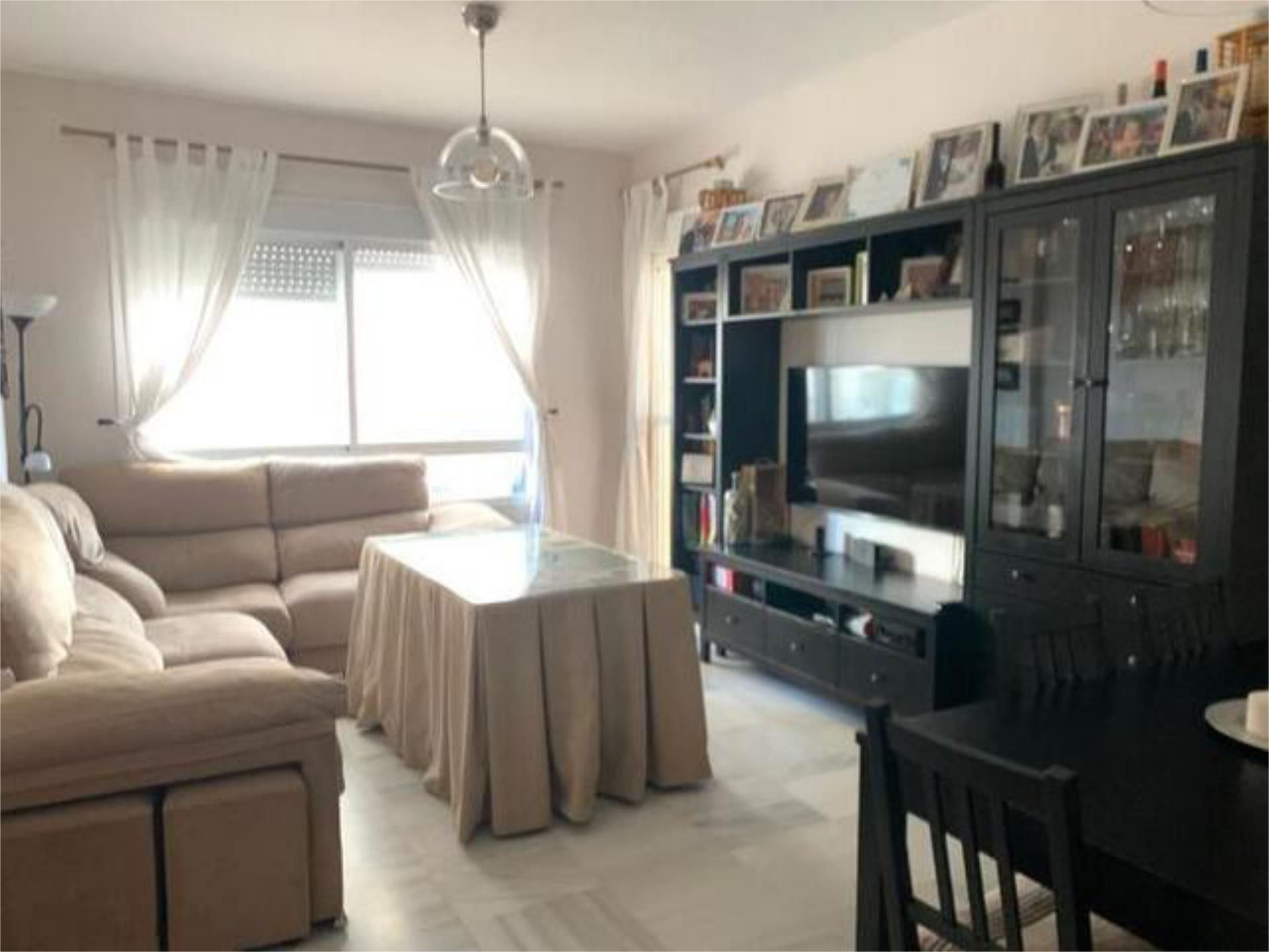 Living room of Flat to rent in Jerez de la Frontera  with Heating, Private garden and Terrace
