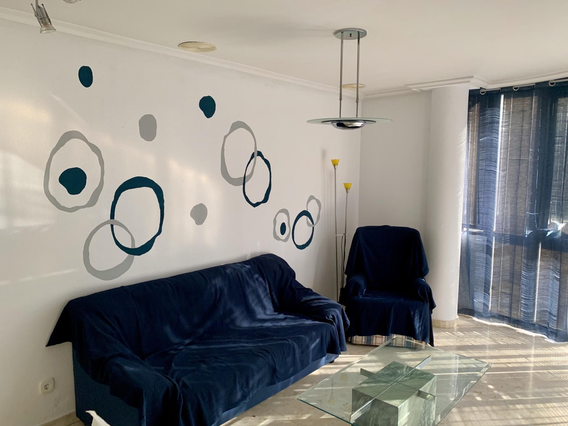 Living room of Flat to rent in  Huesca Capital  with Air Conditioner and Balcony