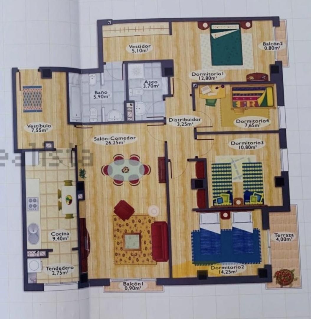 Flat for sale in Illescas  with Air Conditioner, Terrace and Balcony