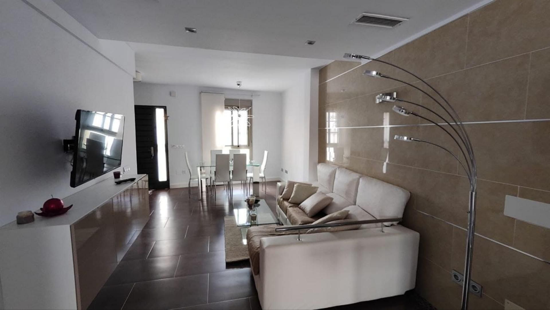 Living room of Planta baja to rent in Coín  with Furnished, Oven and Washing machine