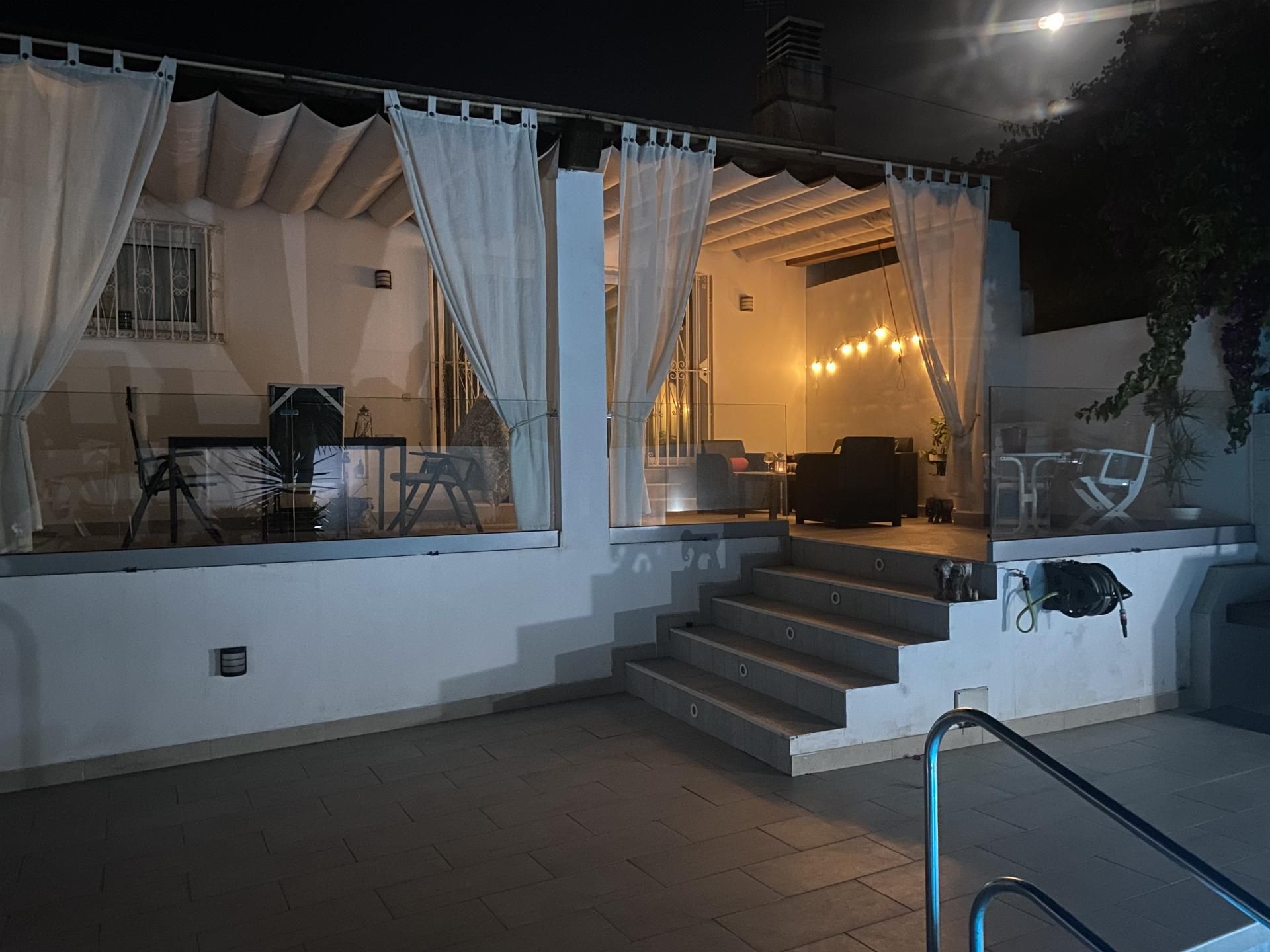Terrace of Single-family semi-detached to rent in Marbella  with Air Conditioner, Terrace and Swimming Pool