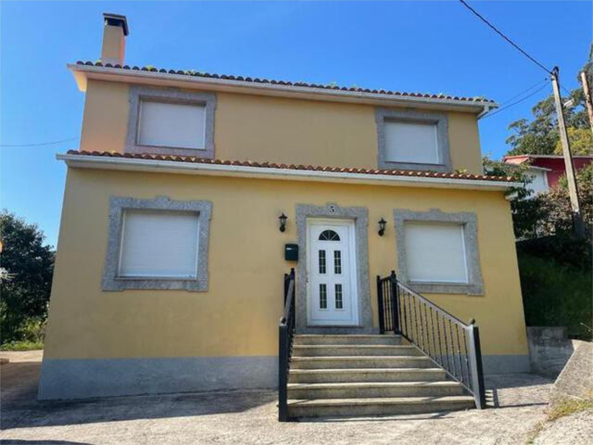 Exterior view of House or chalet to rent in Ortigueira  with Storage room and Furnished