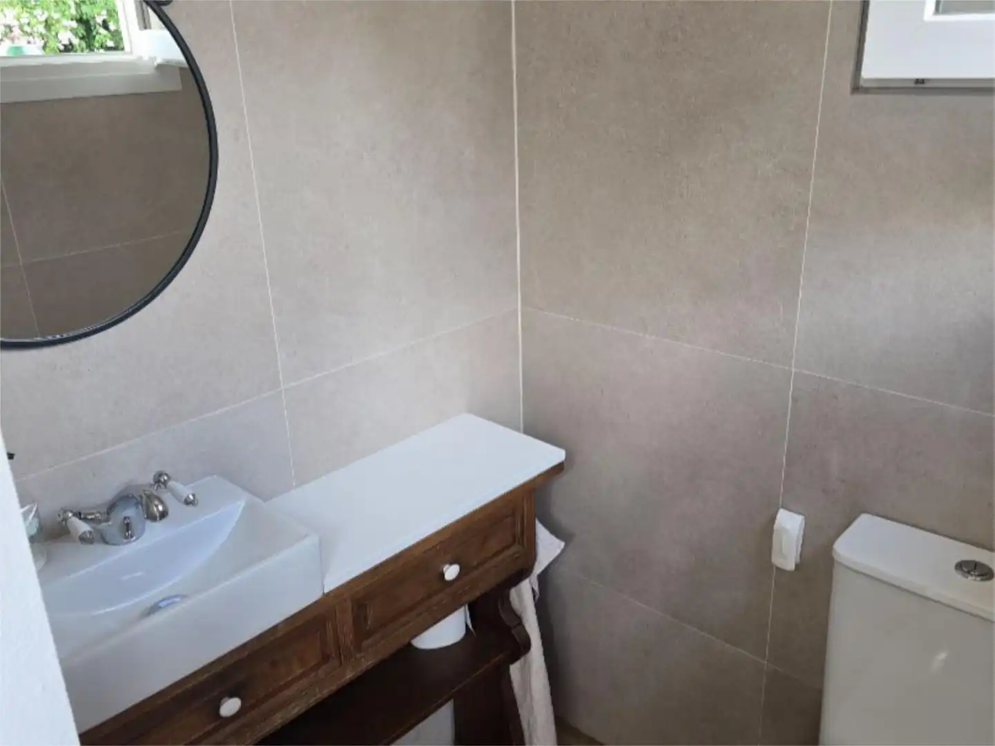 Houses for sale in Es Garrovers Bathroom of Houses for sale in Marratxí with Air Conditioner, Terrace and Swimming Pool