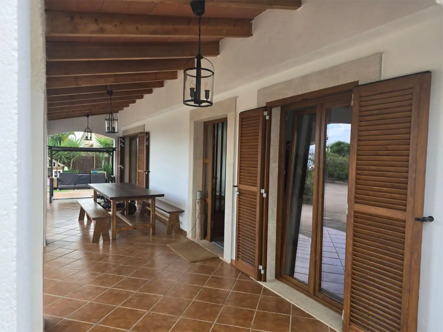 Houses for sale in Es Garrovers Terrace of Houses for sale in Marratxí with Air Conditioner, Terrace and Swimming Pool