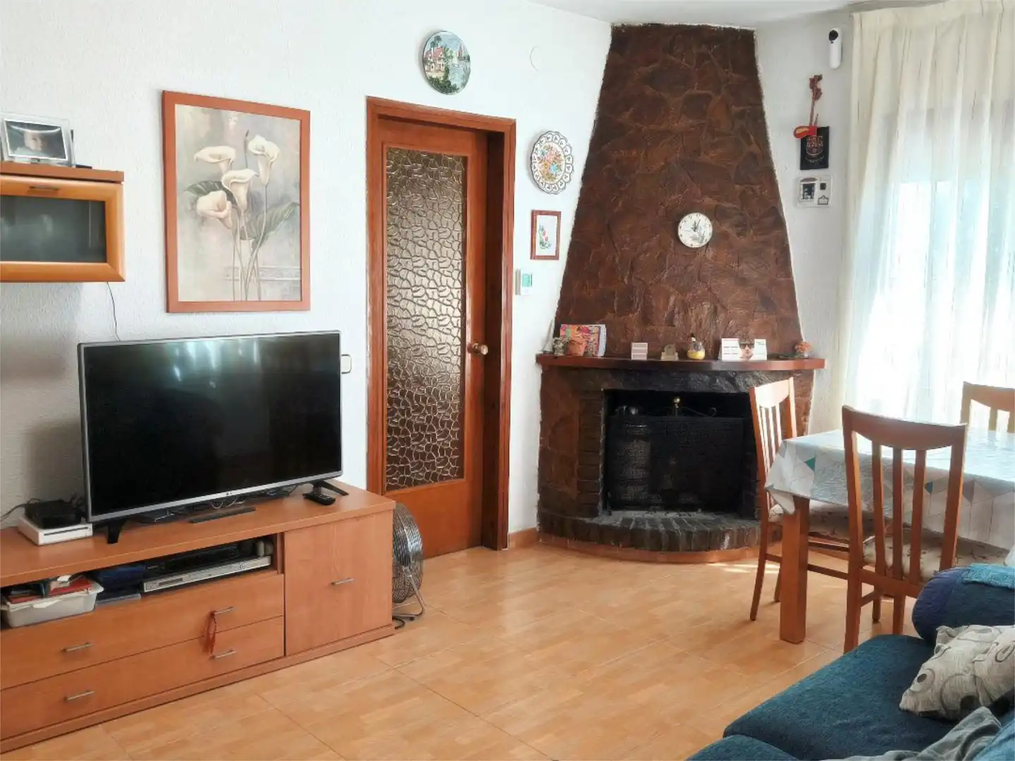 Flat for sale in Avinguda Farners, 2, Santa Coloma de Farners Living room of Flat for sale in Santa Coloma de Farners with Heating, Private garden and Terrace