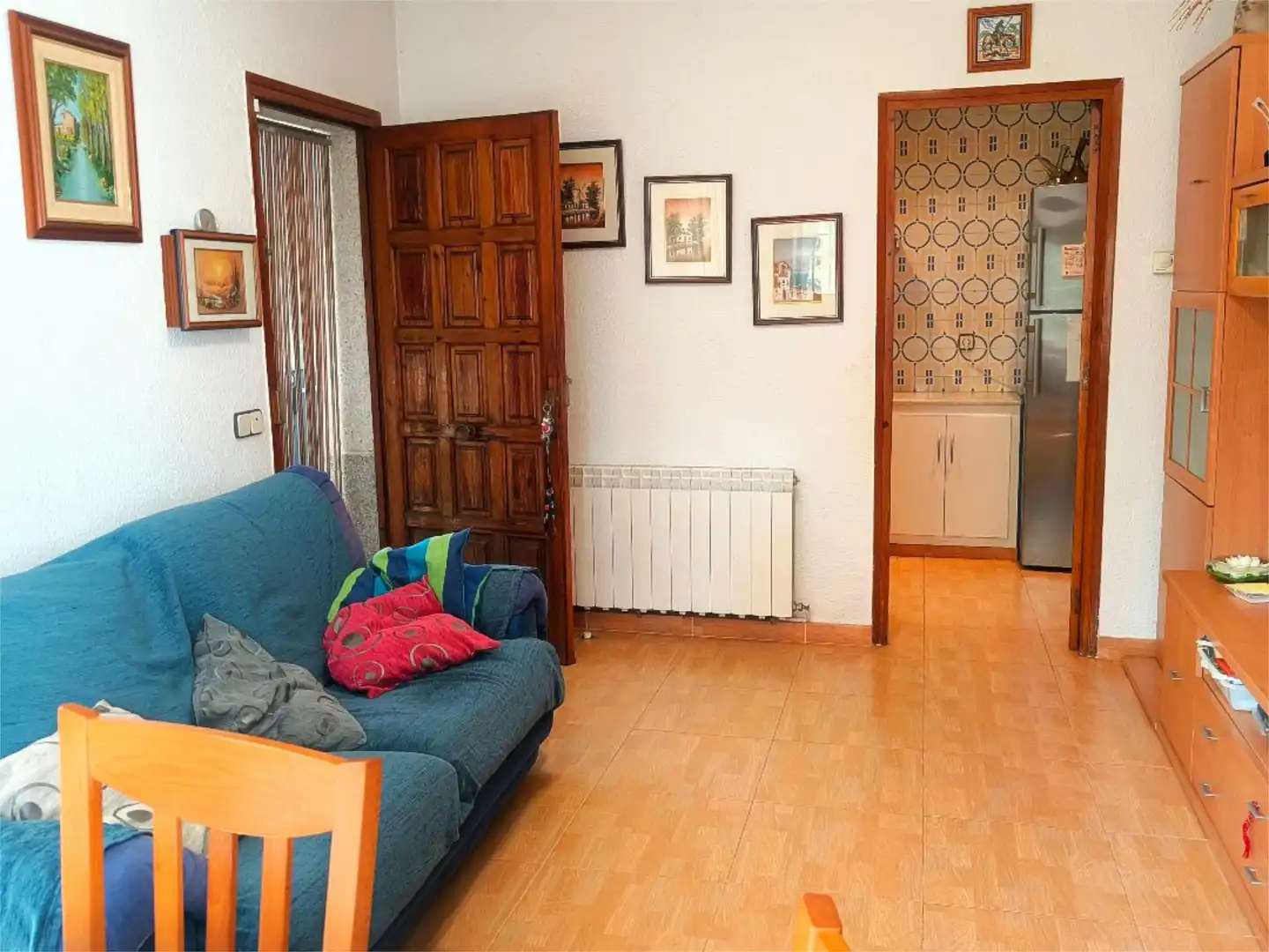 Flat for sale in Avinguda Farners, 2, Santa Coloma de Farners Living room of Flat for sale in Santa Coloma de Farners with Heating, Private garden and Terrace