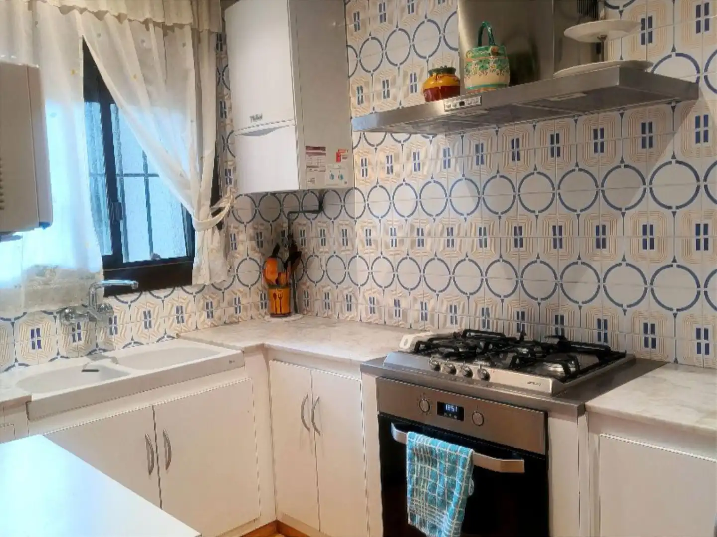 Flat for sale in Avinguda Farners, 2, Santa Coloma de Farners Kitchen of Flat for sale in Santa Coloma de Farners with Heating, Private garden and Terrace