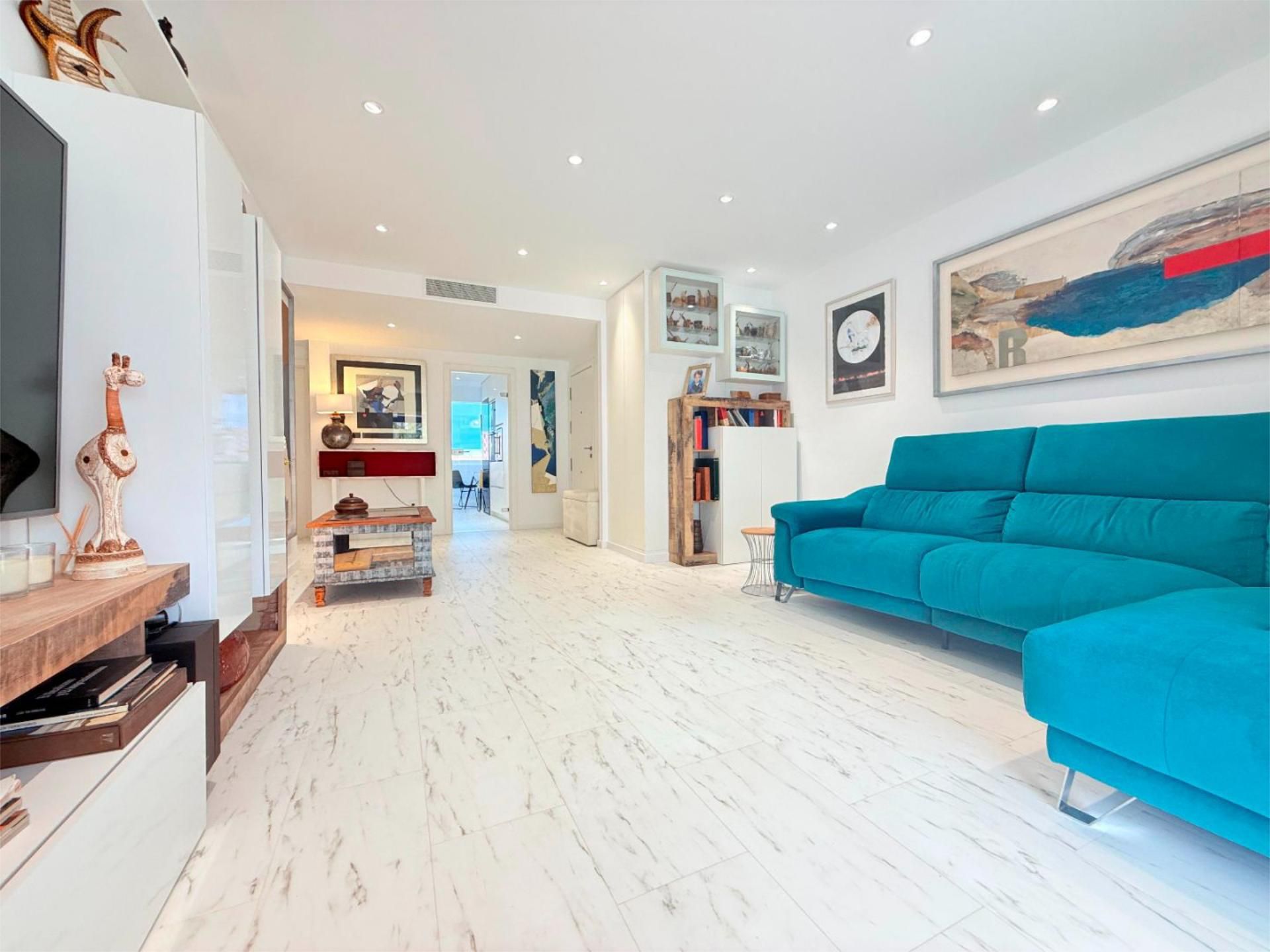 Flat for sale in Calle Caleta, 8, Los Cristianos Living room of Flat for sale in Arona with Air Conditioner, Terrace and Swimming Pool