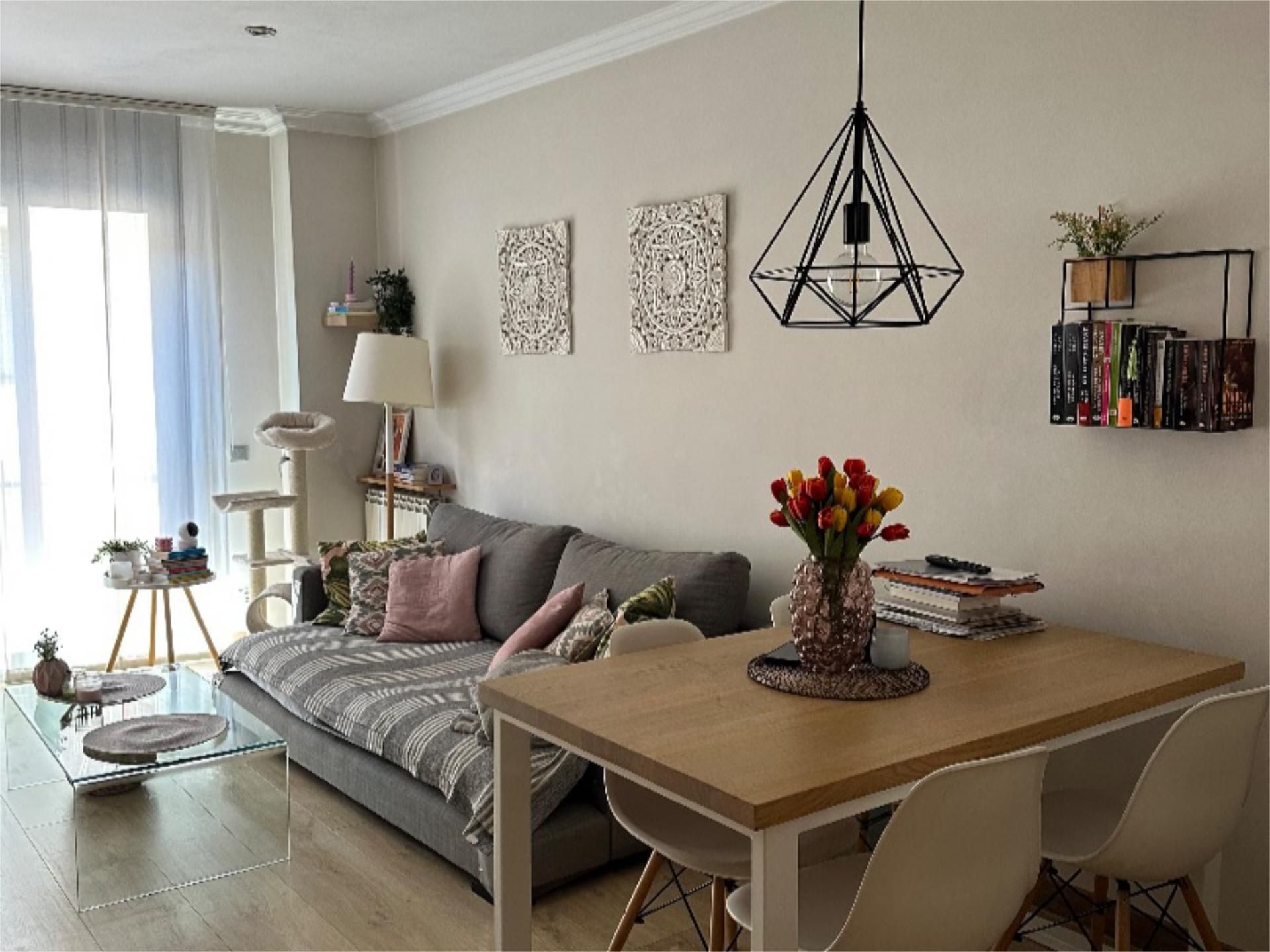 Living room of Flat for sale in Tona  with Terrace and Balcony
