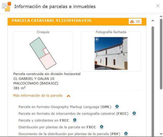 Casa-chalet en Venta en Malcocinado