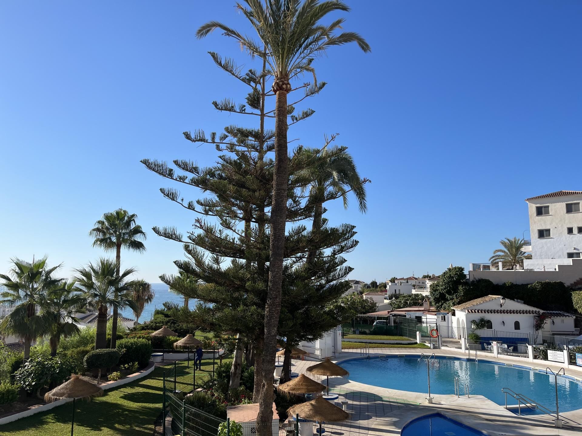 Garden of House or chalet to rent in Nerja  with Air Conditioner, Heating and Private garden