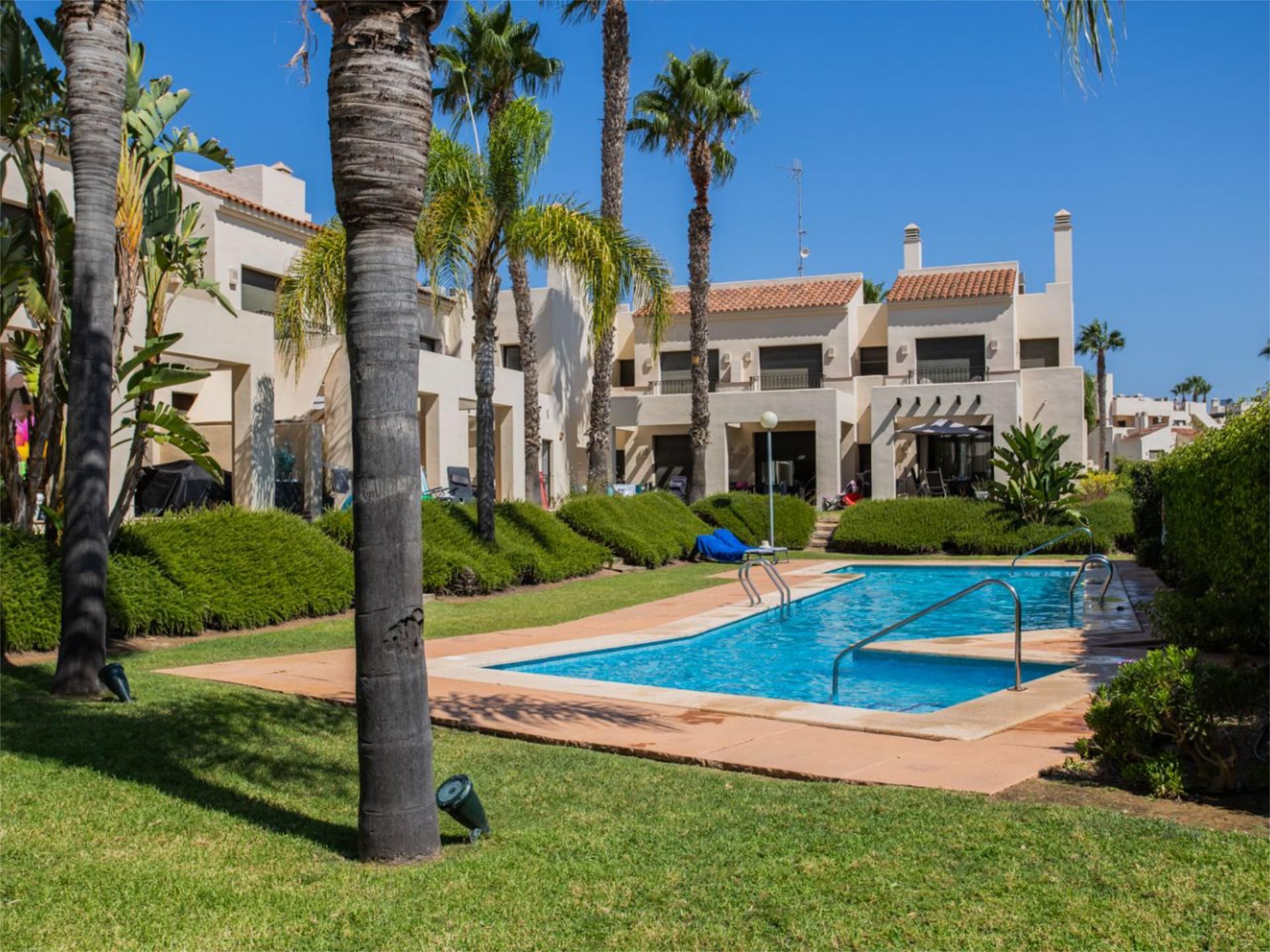 Exterior view of Flat to rent in San Javier  with Air Conditioner, Heating and Private garden