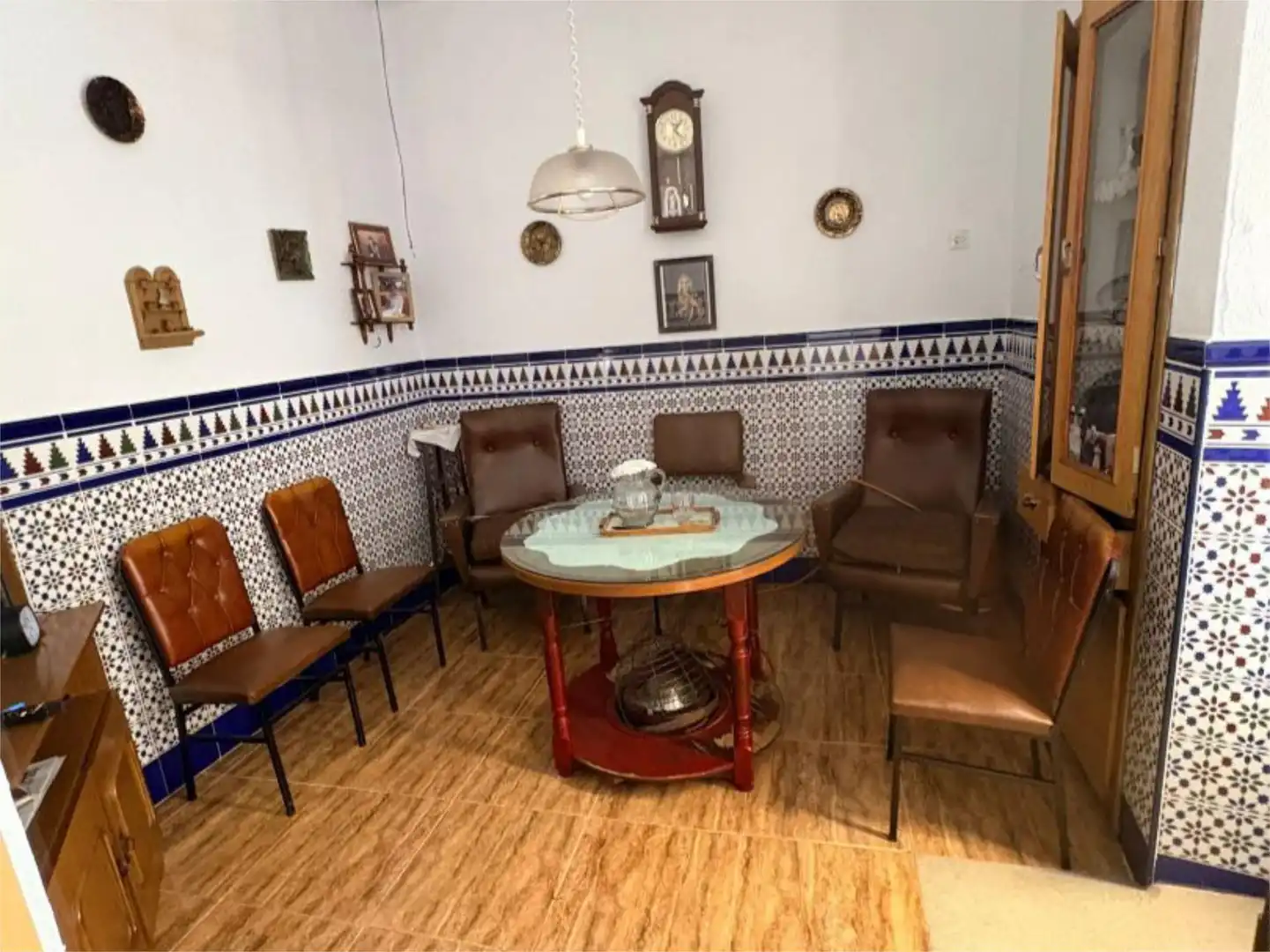 Casa adosada en venta en Calle San Francisco, 2, Fuentes de León Comedor de Casa adosada en venta en Fuentes de León con Terraza, Amueblado y Balcón