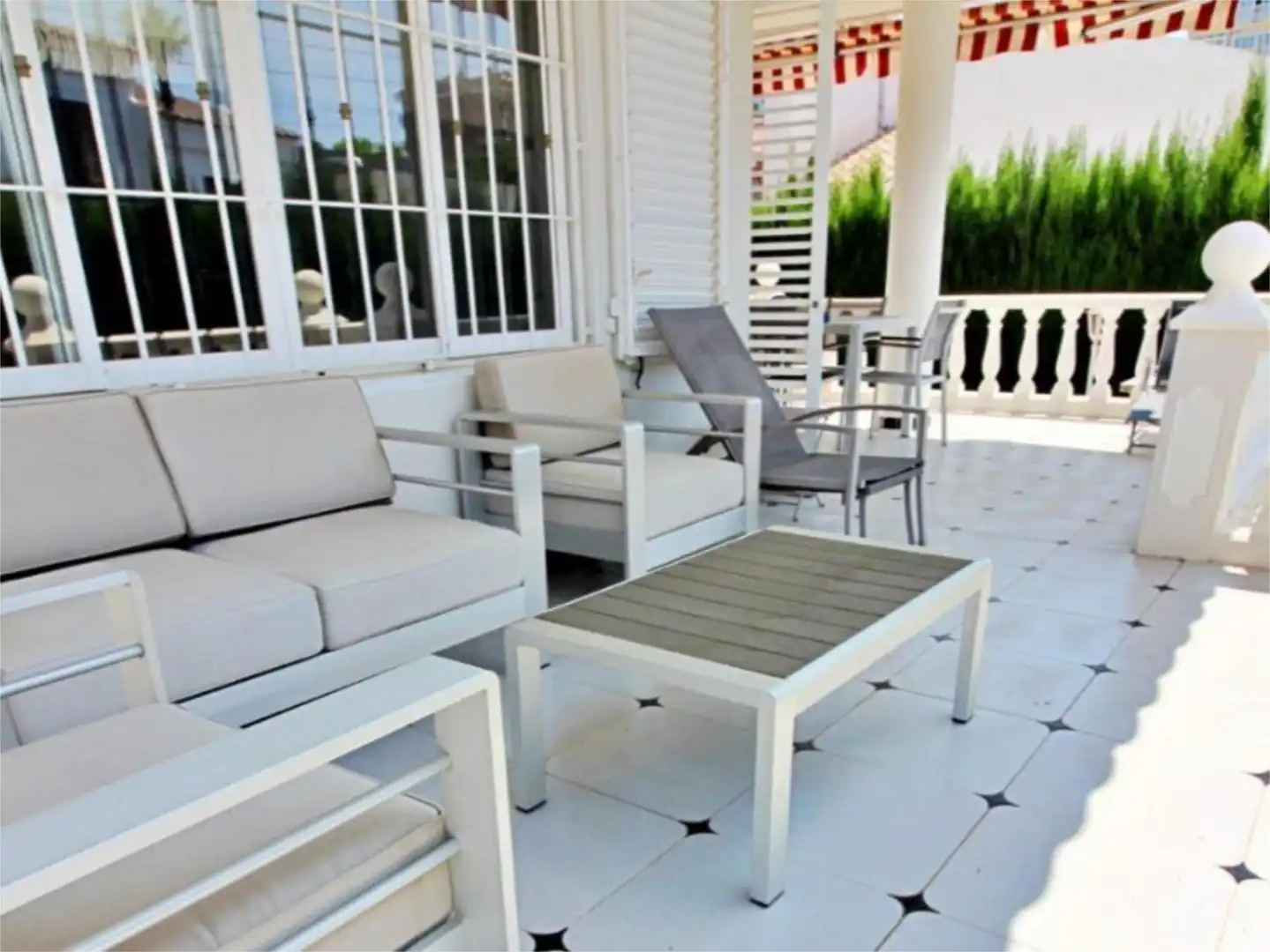 Terraza de Casa o chalet en venta en Benicasim / Benicàssim con Aire acondicionado, Terraza y Piscina