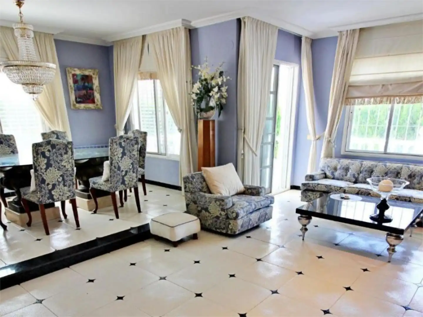 Sala de estar de Casa o chalet en venta en Benicasim / Benicàssim con Aire acondicionado, Terraza y Piscina